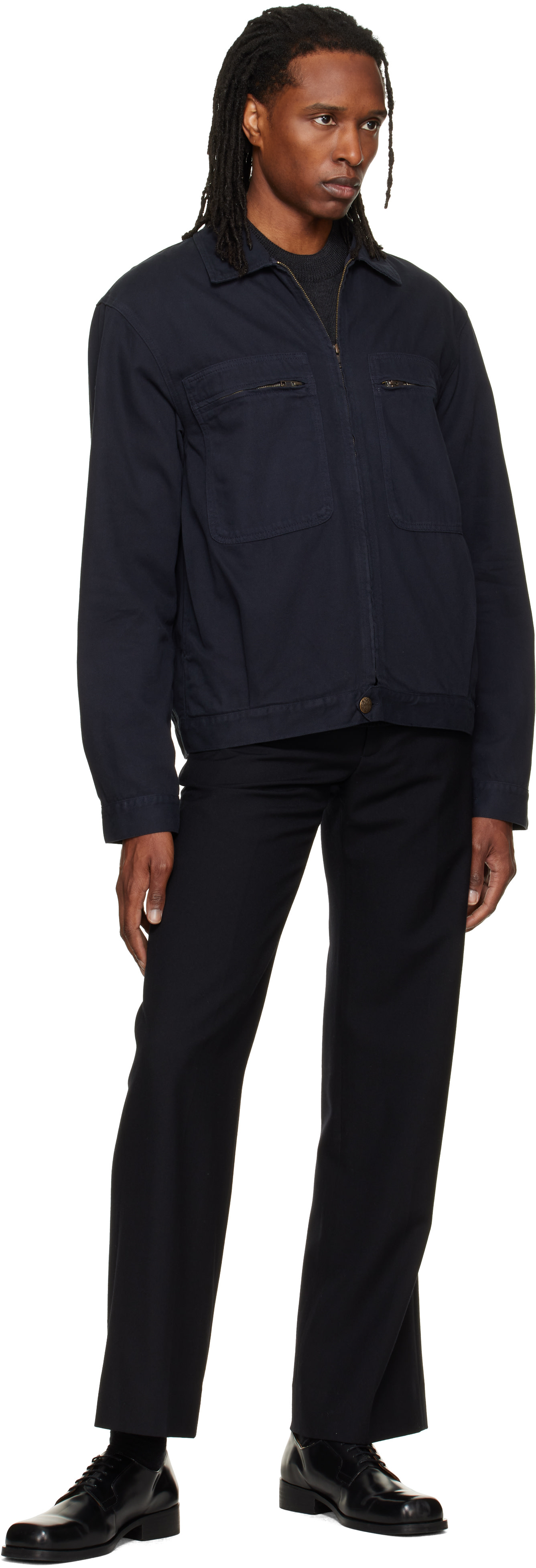 Palmes - Black Worker Denim Jacket