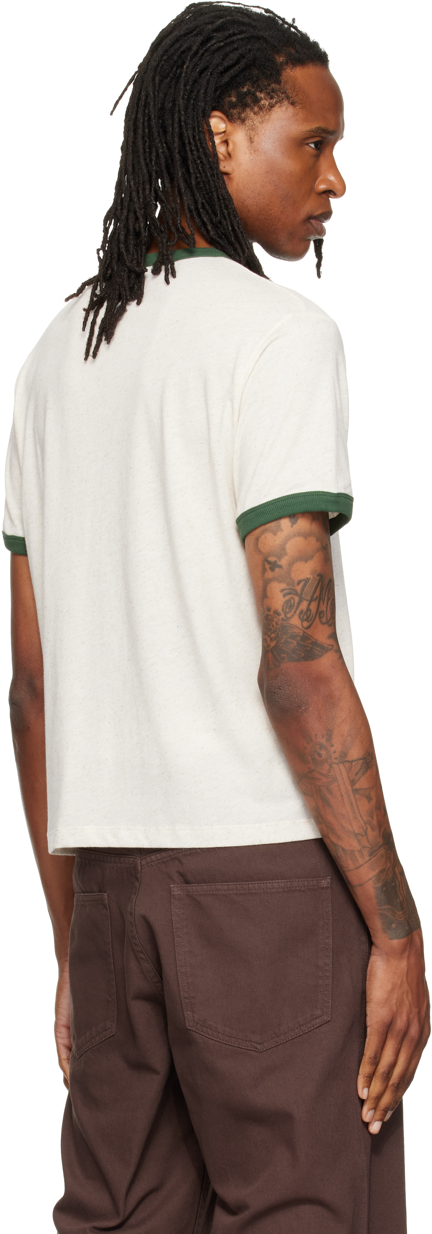 Palmes - Off-White Apple Ringer T-shirt