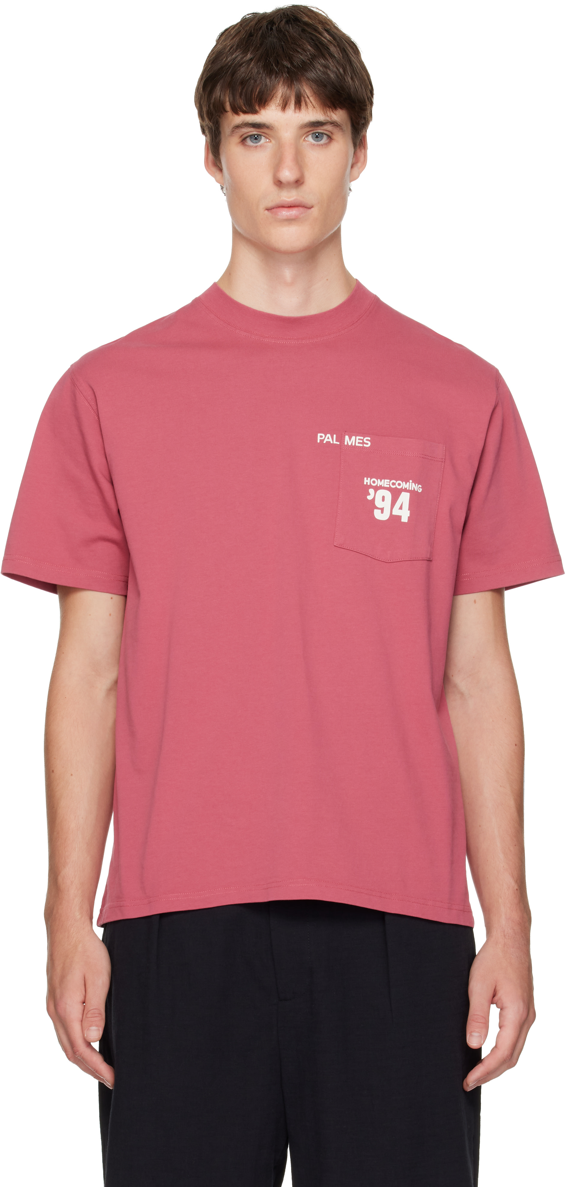 Palmes - レッド Forever ポケットTシャツ