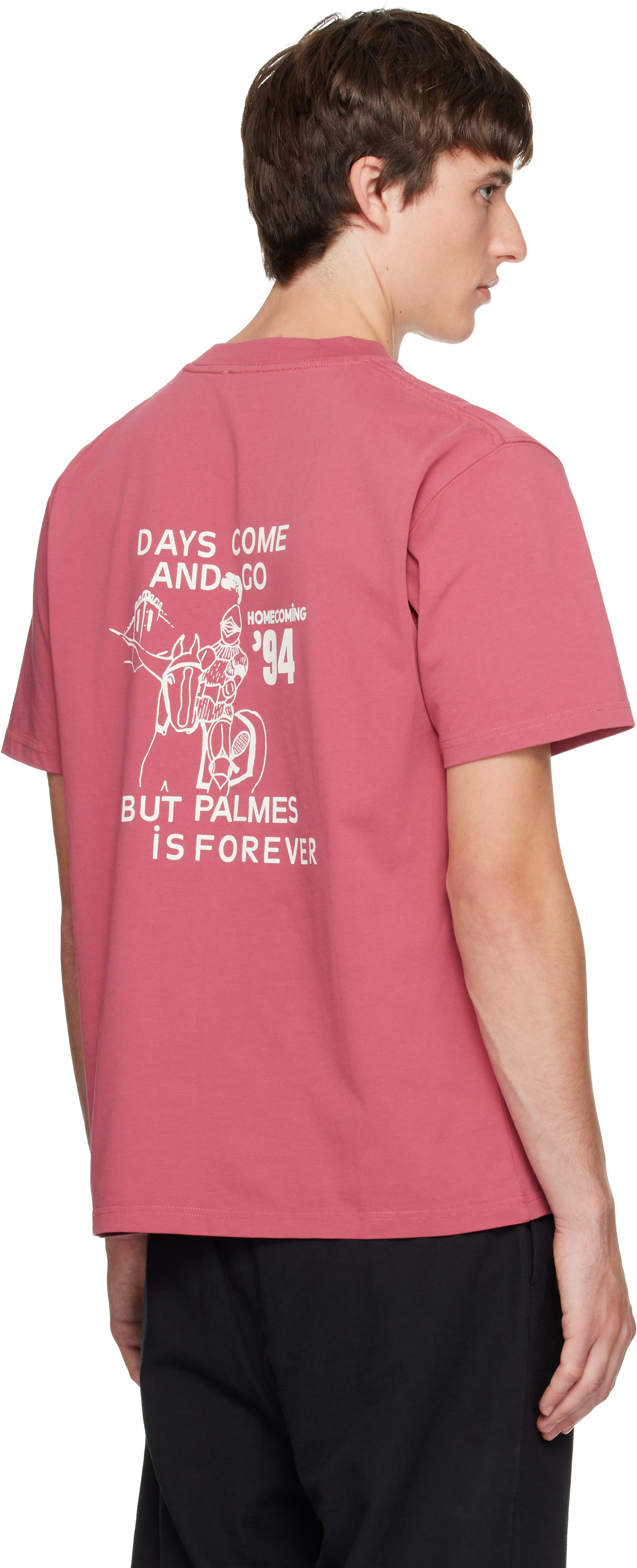Palmes - レッド Forever ポケットTシャツ