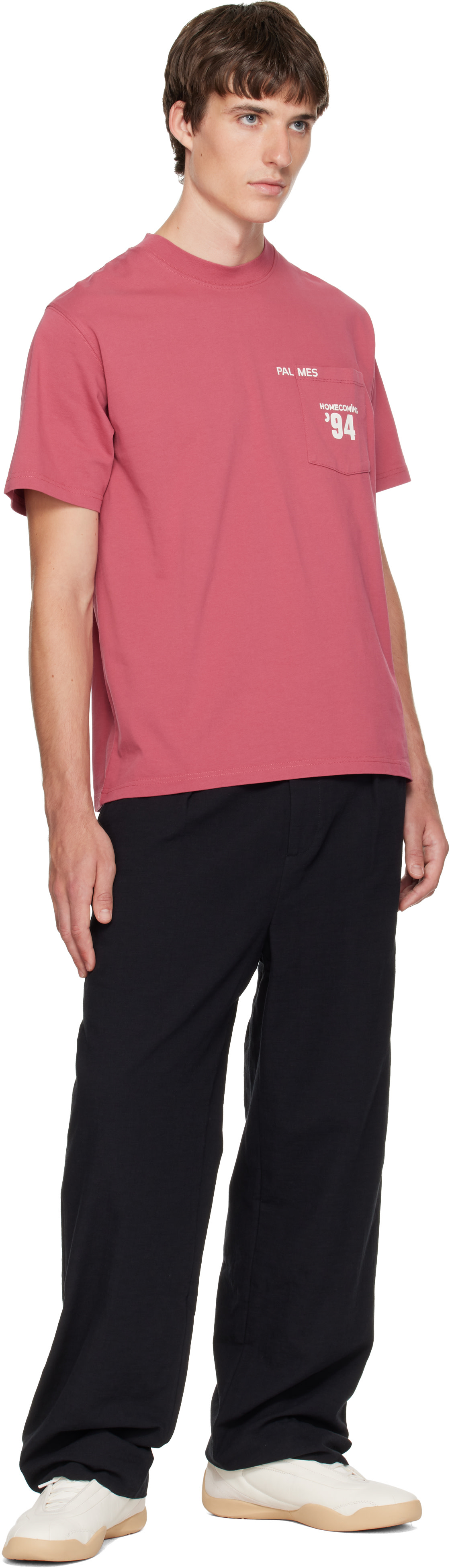 Palmes - レッド Forever ポケットTシャツ