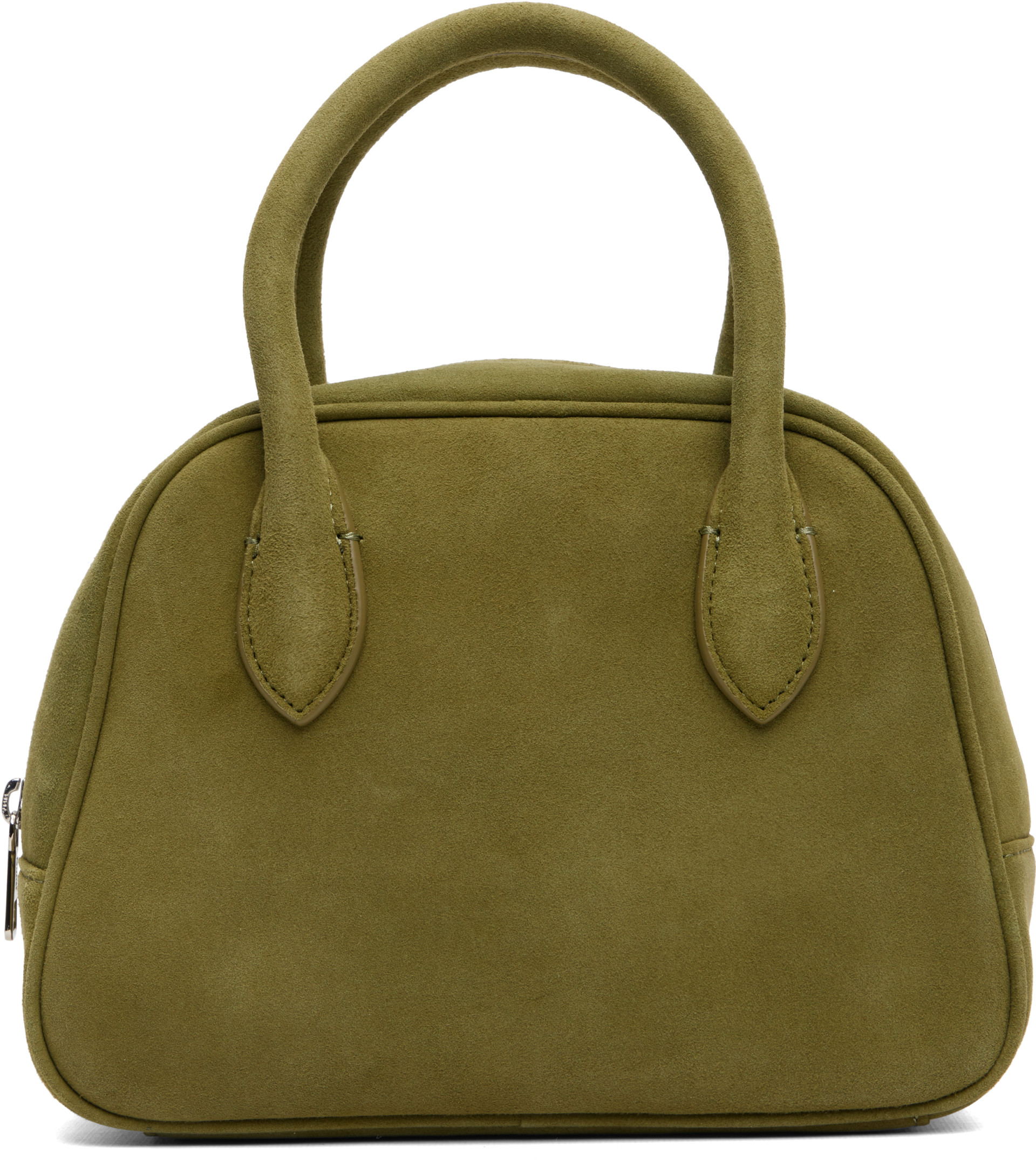 Dunst - Sac Boston vert en suède