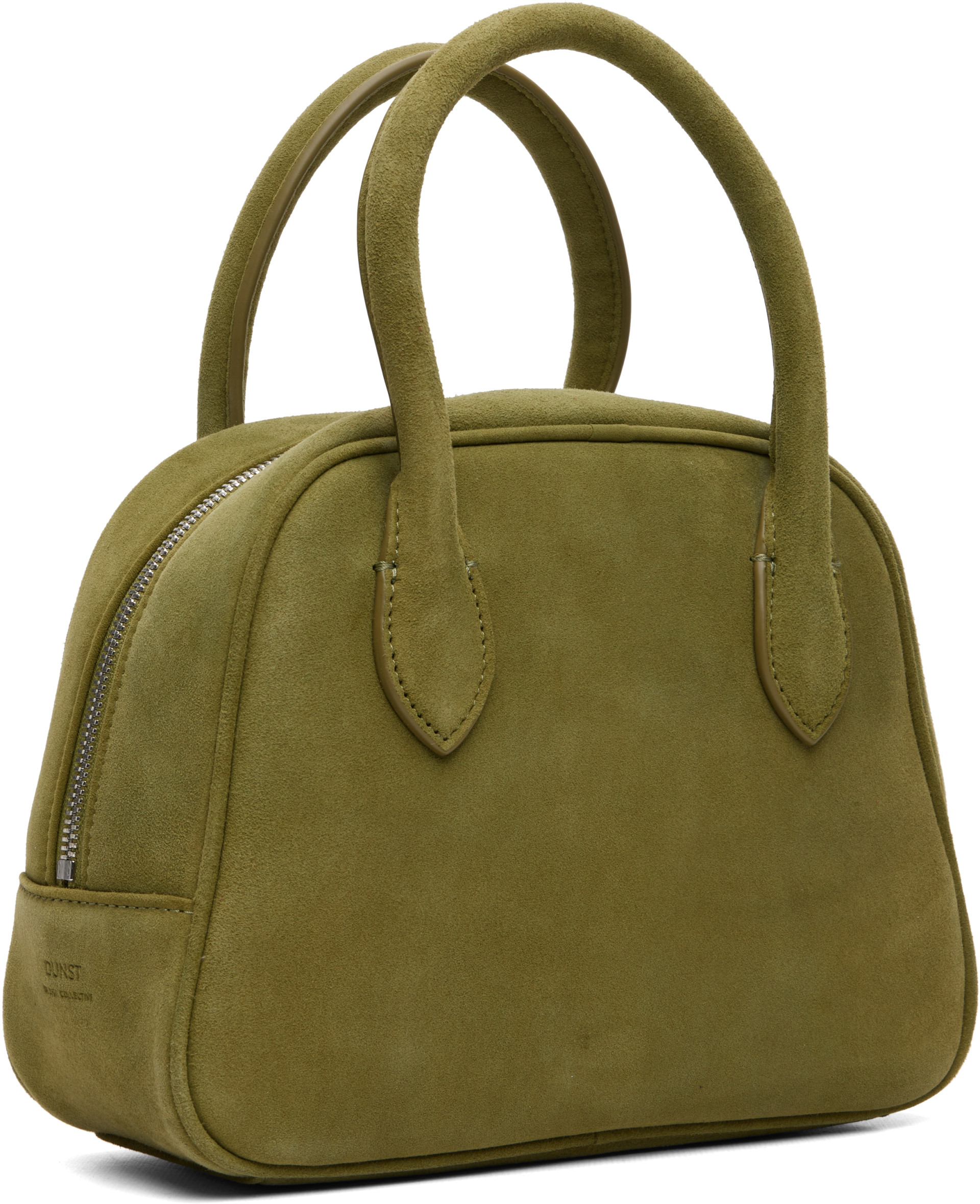 Dunst - Sac Boston vert en suède
