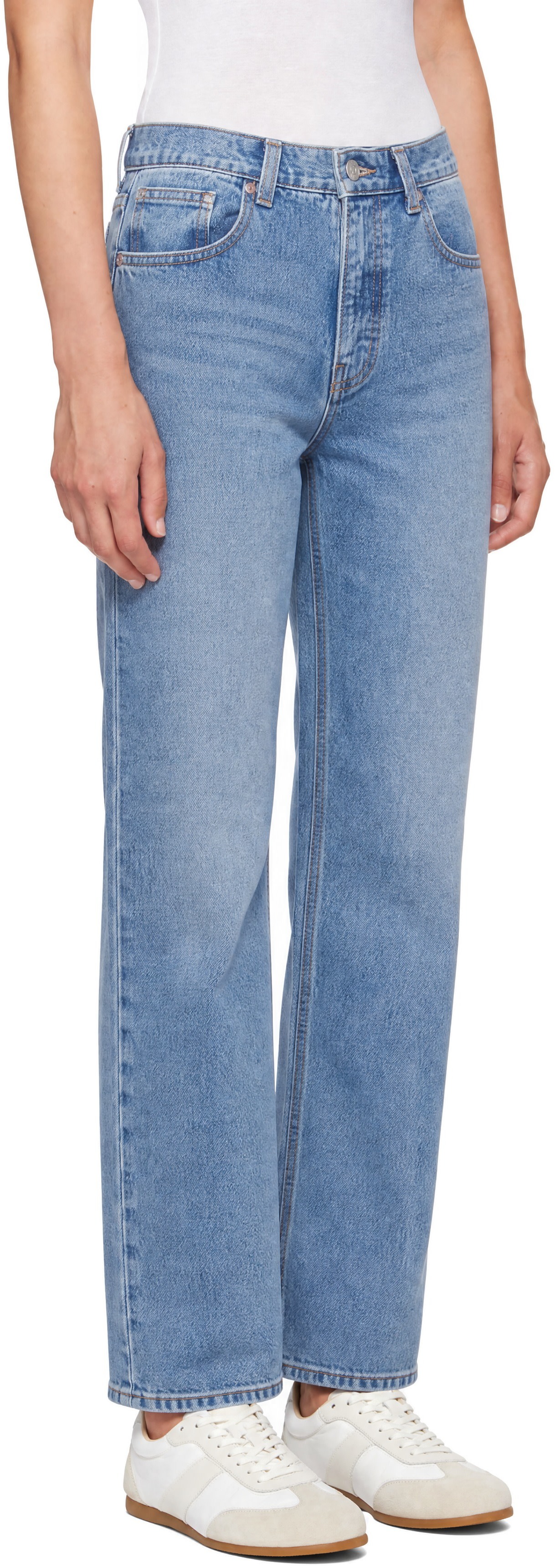 Dunst - Blue Slick Cigarette Jeans