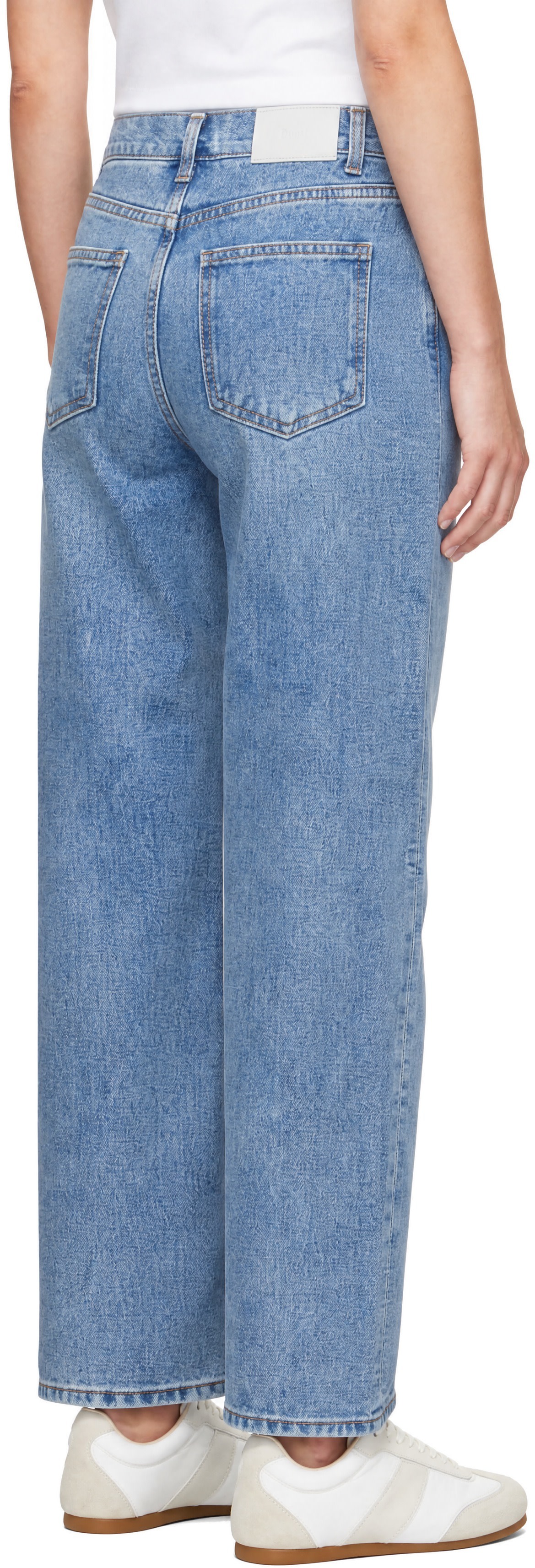 Dunst - Blue Slick Cigarette Jeans