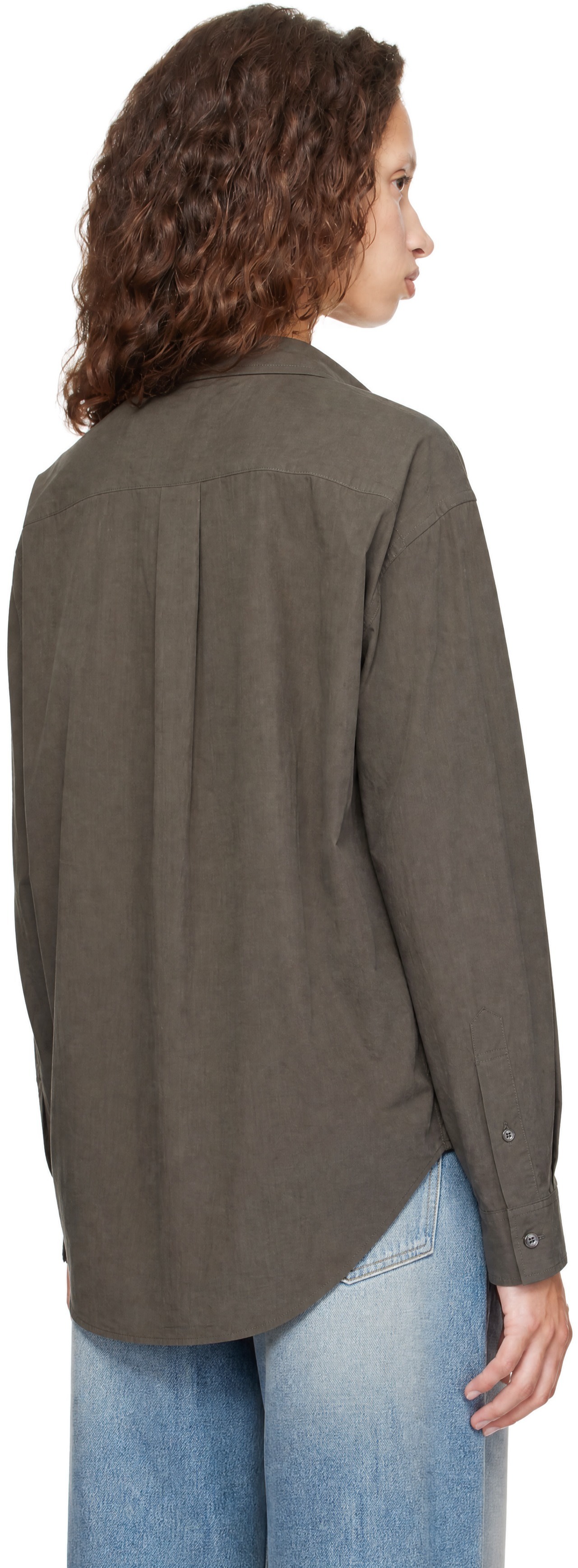 Dunst - Chemise Refined grise en coton