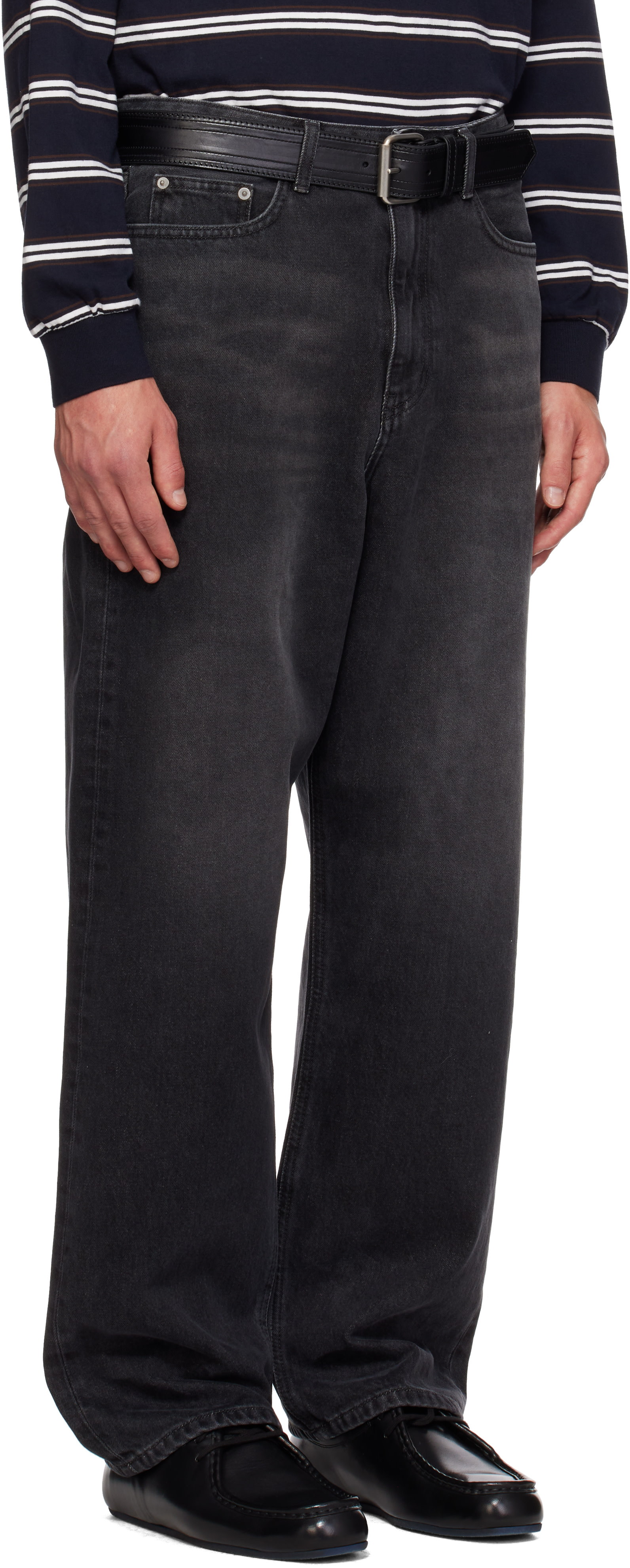 Dunst - Black Straight Regular Jeans