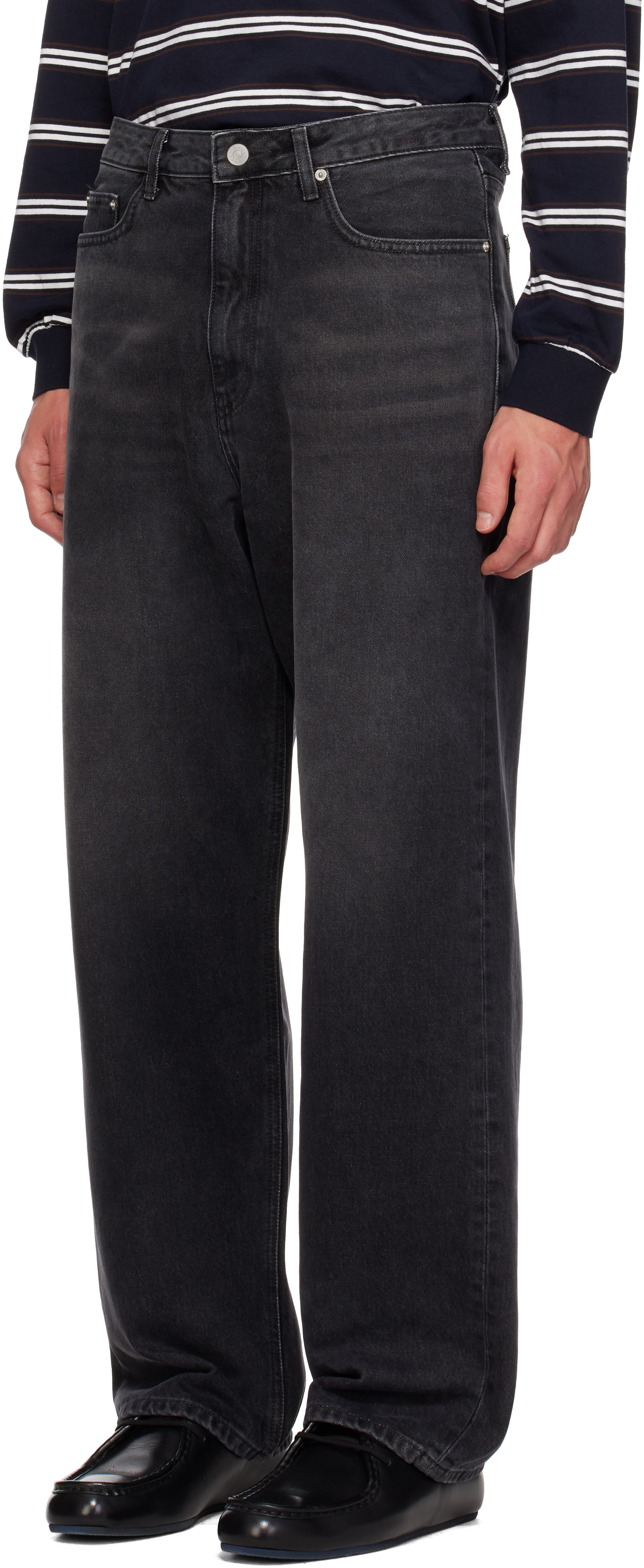 Dunst - Black Straight Regular Jeans
