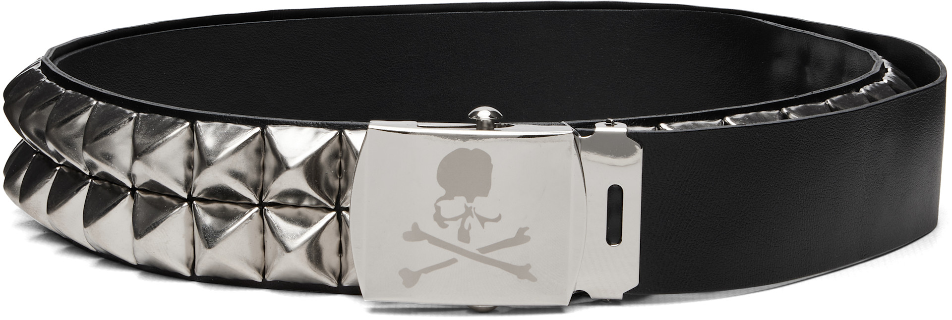 MASTERMIND WORLD - Black Double-Stud Belt
