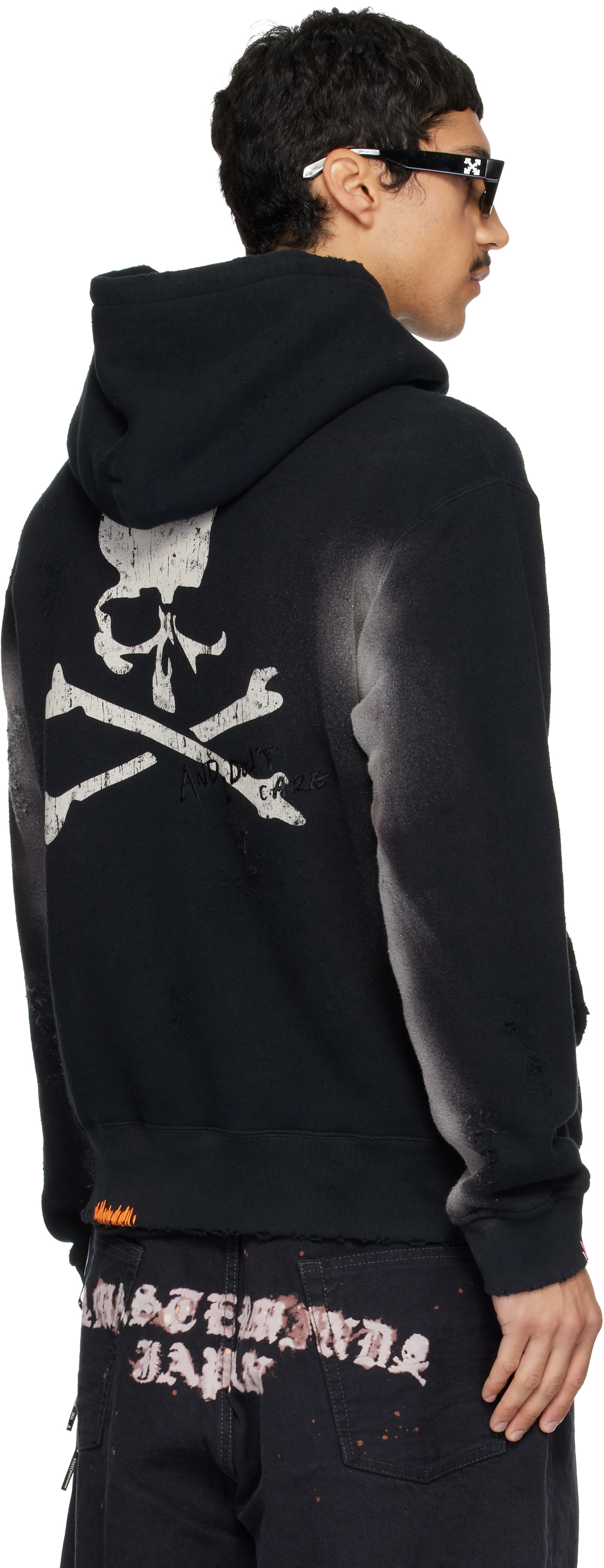 MASTERMIND WORLD - Pull à capuche rétro OG noir