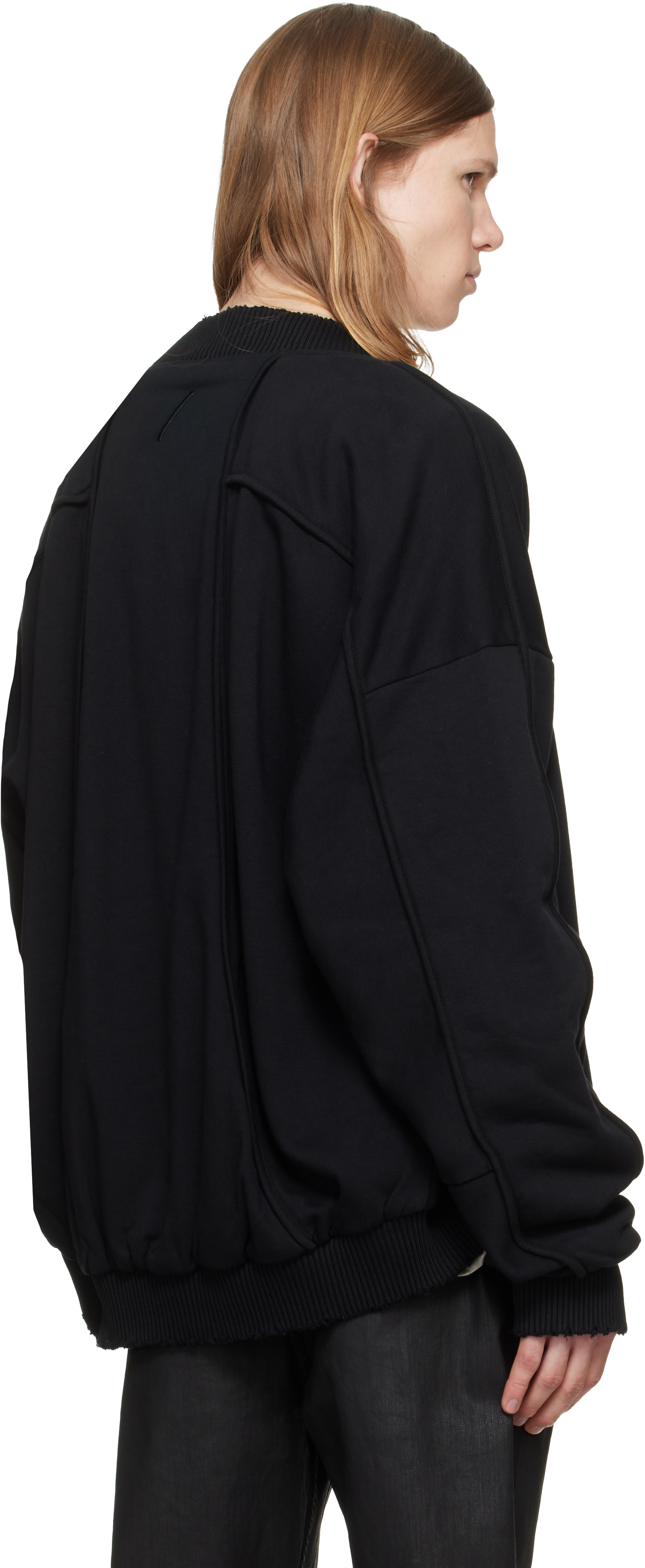 thom/krom - Blouson aviateur MSJ 705 noir