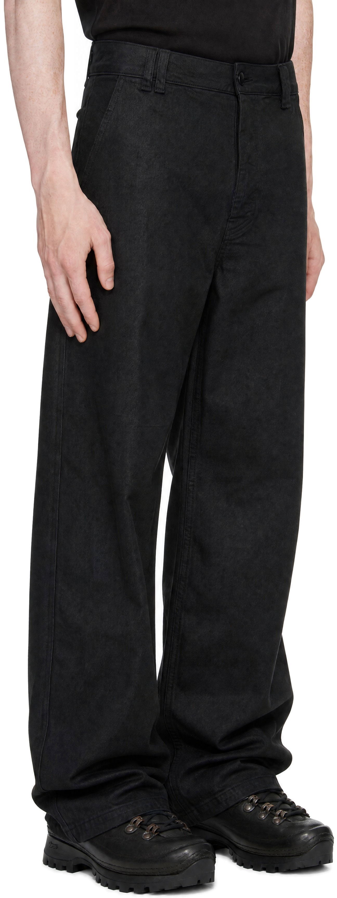 thom/krom - Black T 108 Coated Jeans