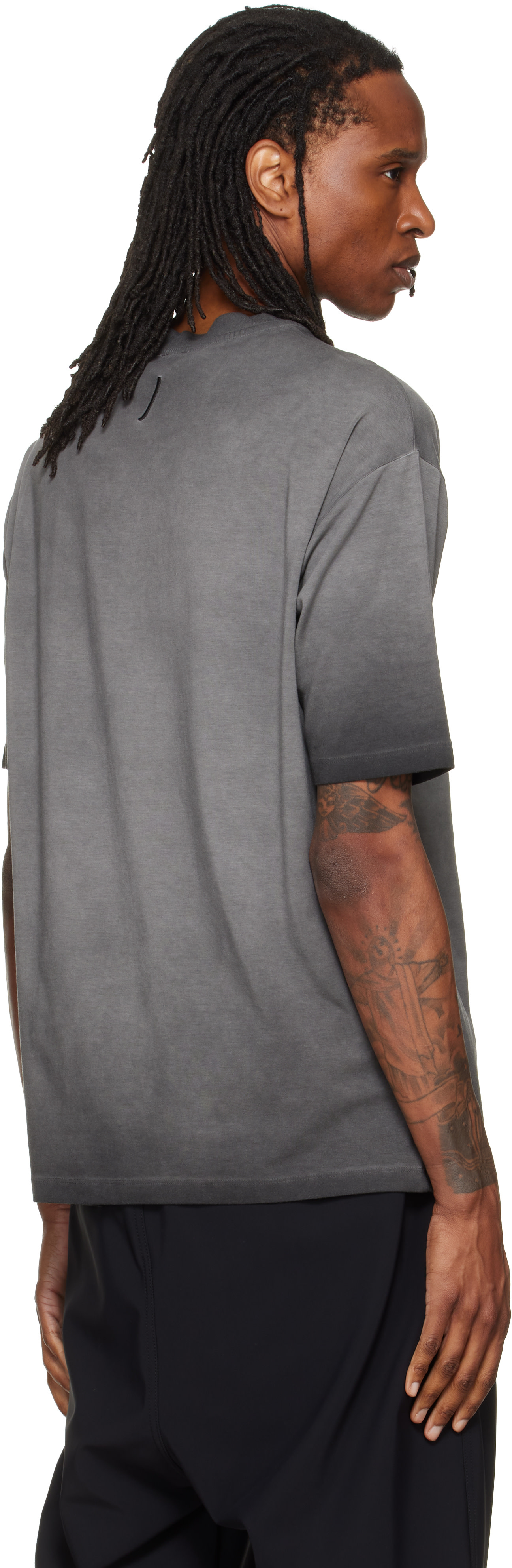 thom/krom - T-shirt TS 986 gris