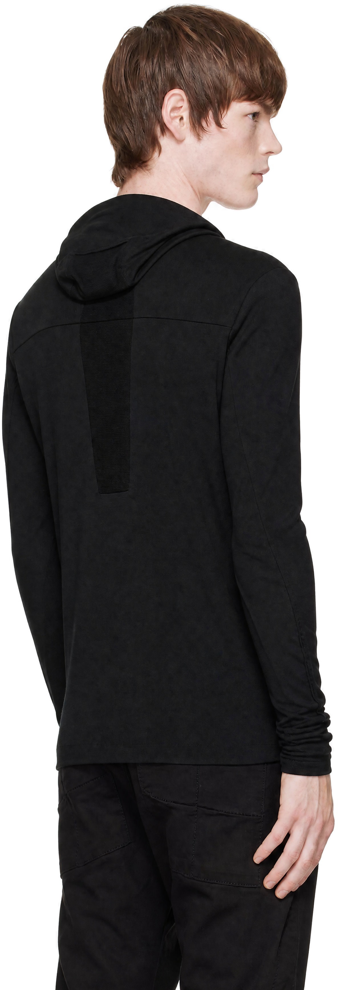 thom/krom: Black TS 985 Long Sleeve T-shirt | SSENSE
