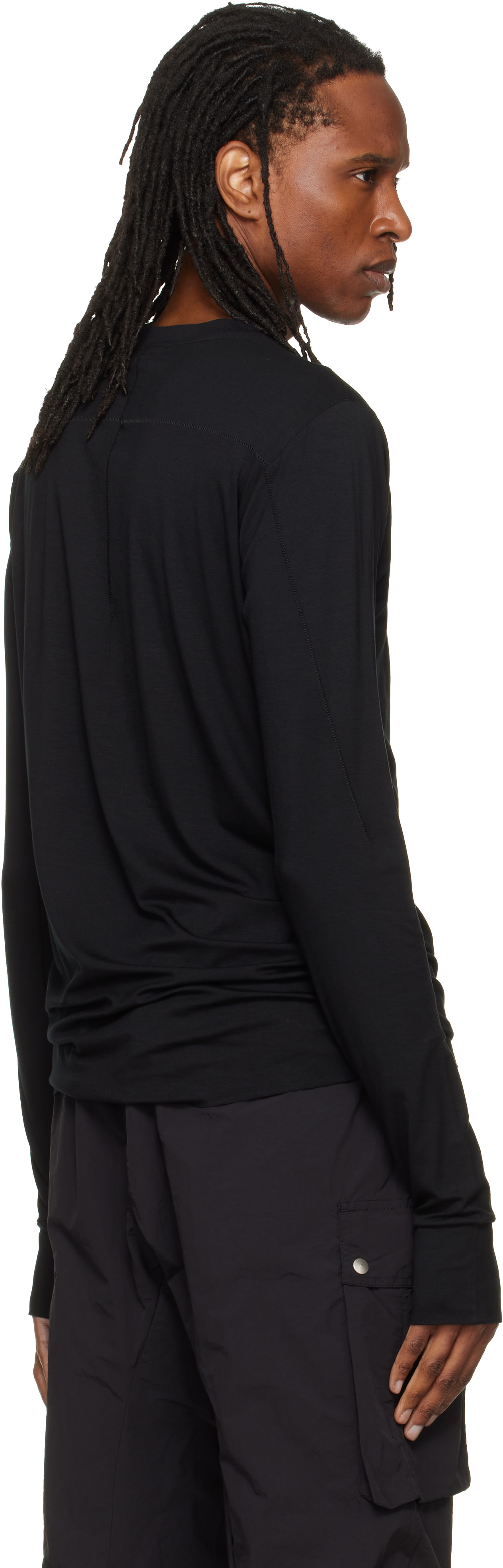 thom/krom - ブラック TS 970 Tシャツ