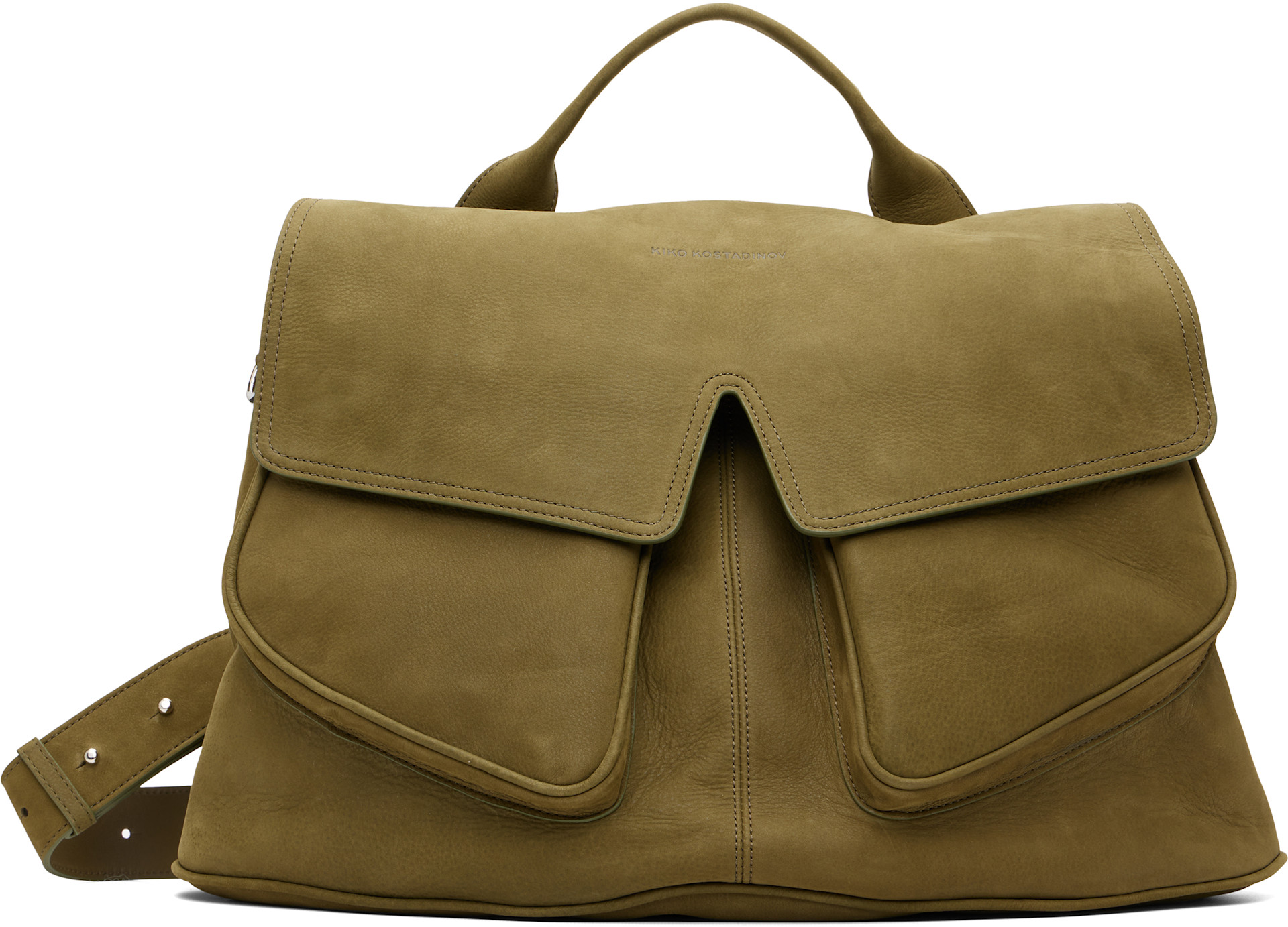 Kiko Kostadinov: Khaki Mezulari Bag | SSENSE