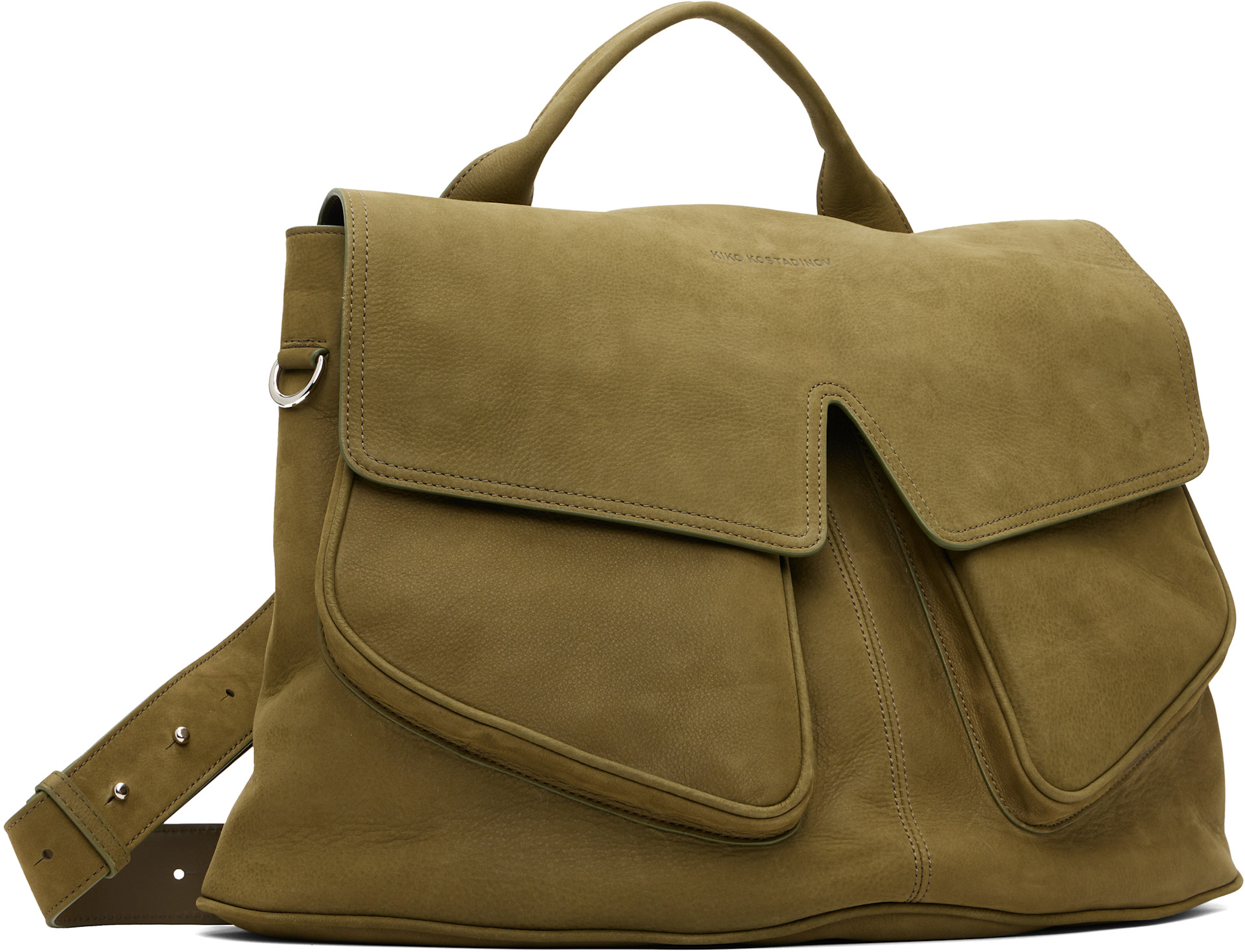 Kiko Kostadinov: Khaki Mezulari Bag | SSENSE
