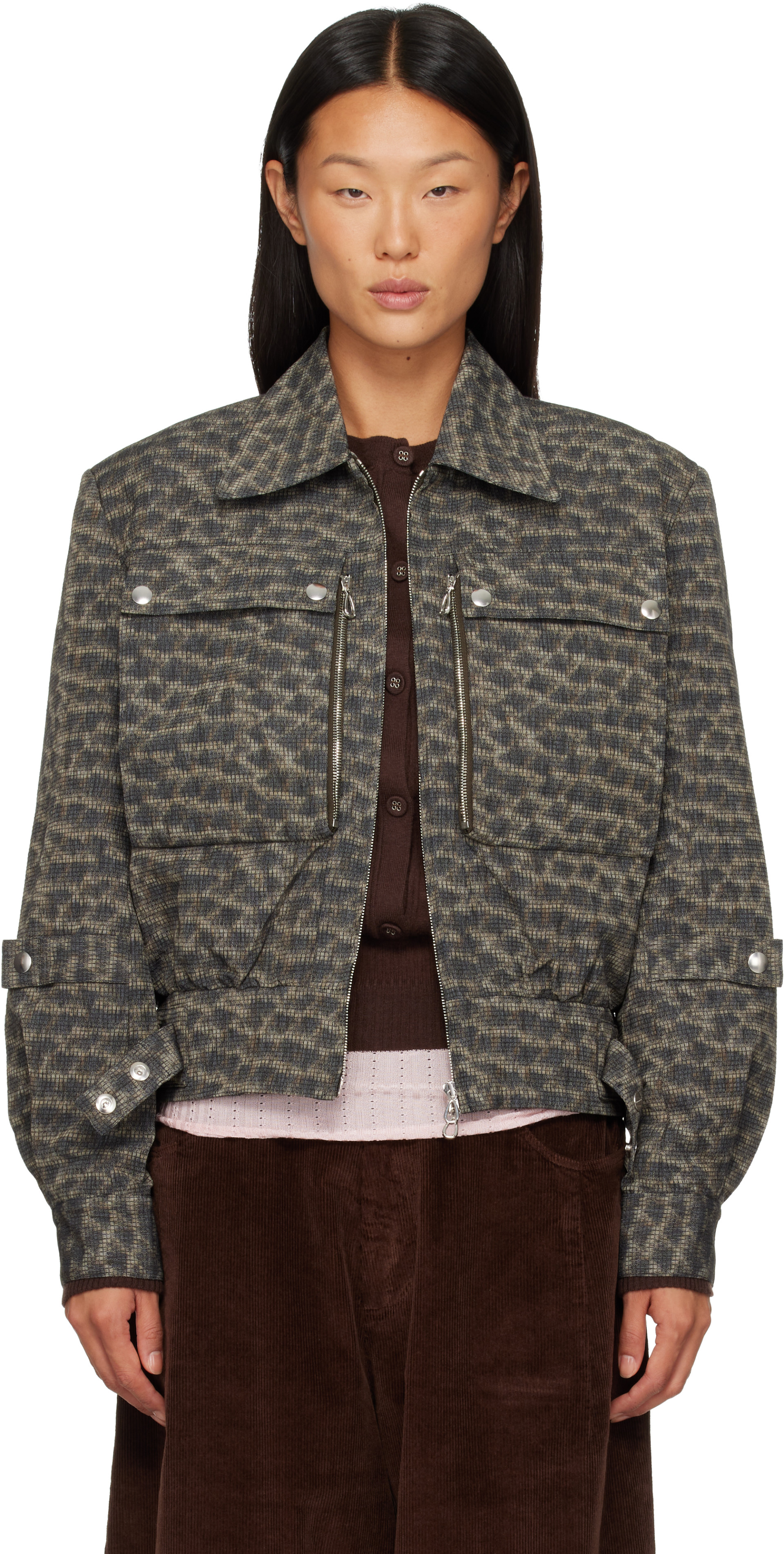 Kiko Kostadinov: Green Peregrine Jacket | SSENSE