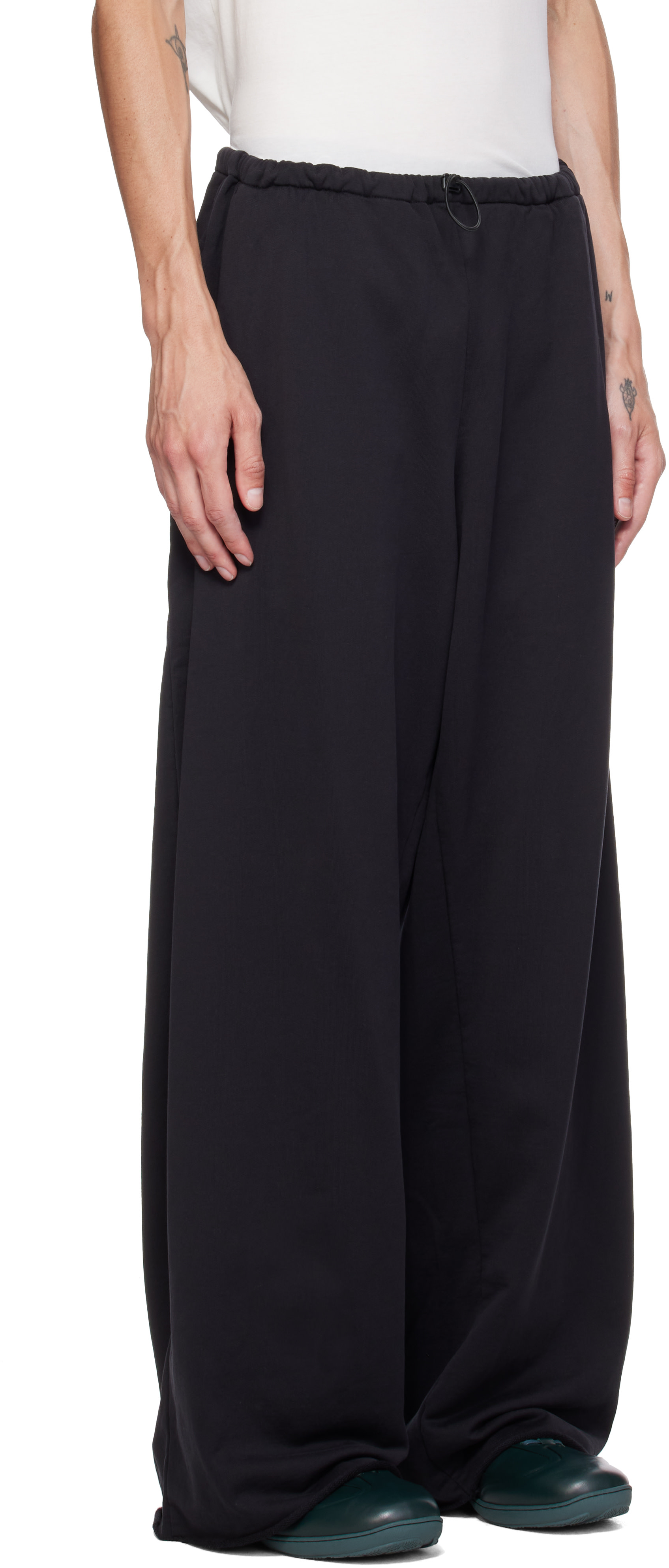 KIKOページ Kiko Kostadinov: Black Veleka Wide Trousers | SSENSE