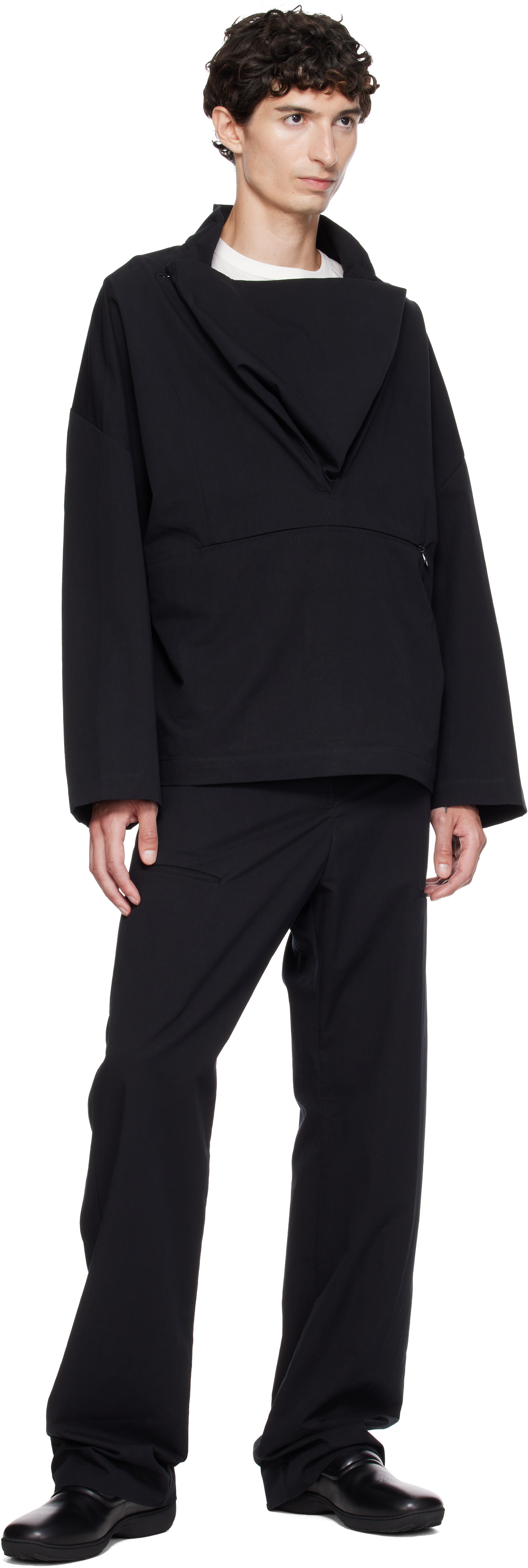 Kiko Kostadinov: Black Graatsma Trousers | SSENSE Canada