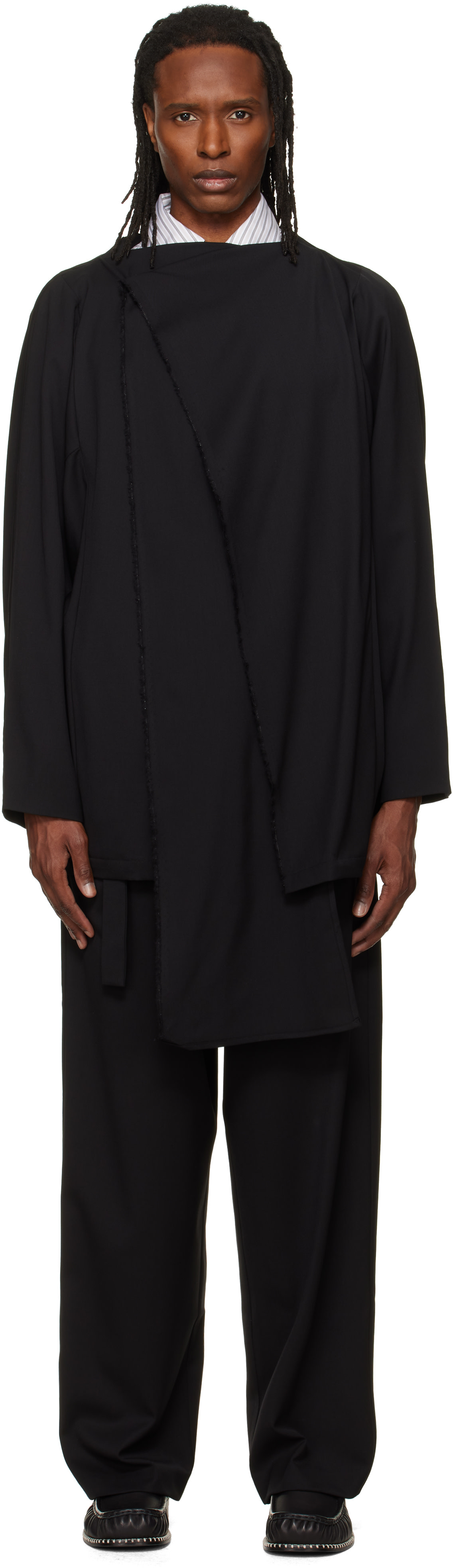 Kiko Kostadinov: Black Cursus Blazer | SSENSE