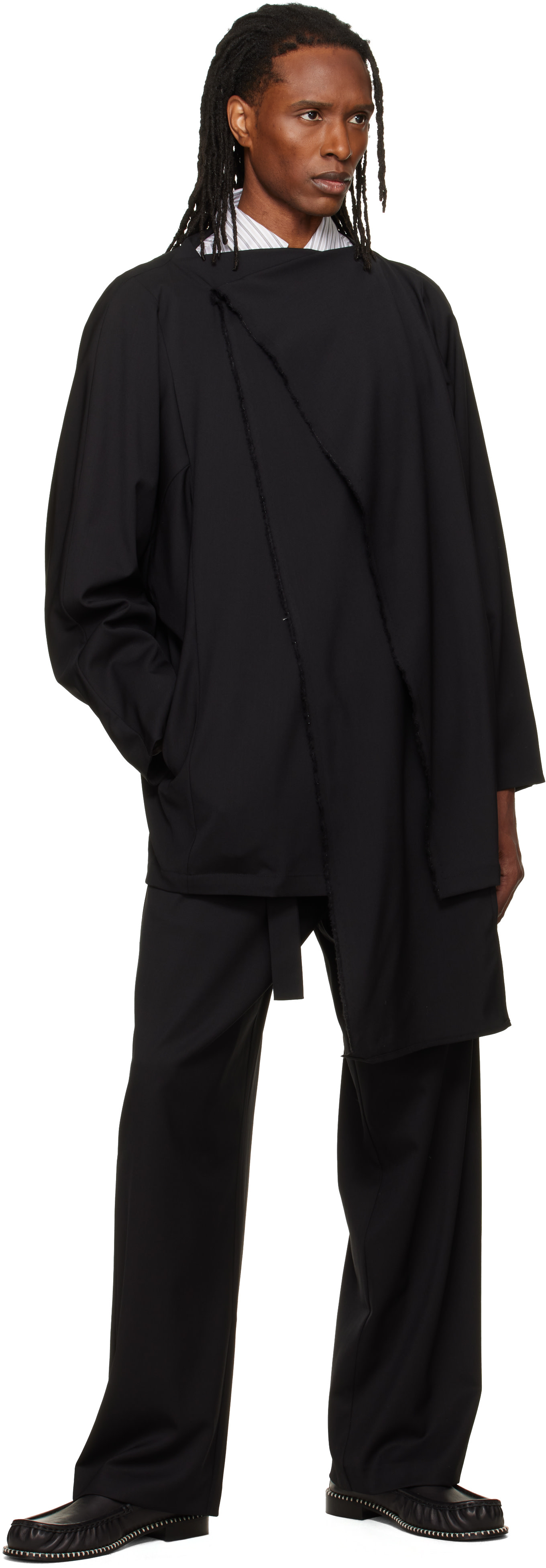 Kiko Kostadinov: Black Cursus Blazer | SSENSE