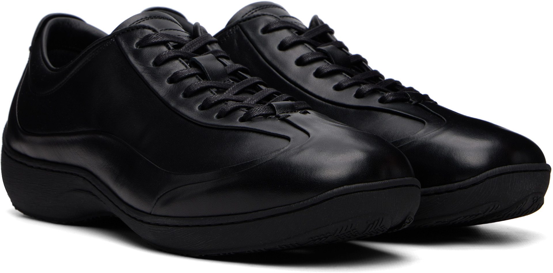 Kiko Kostadinov: Black Sargo Oxfords | SSENSE