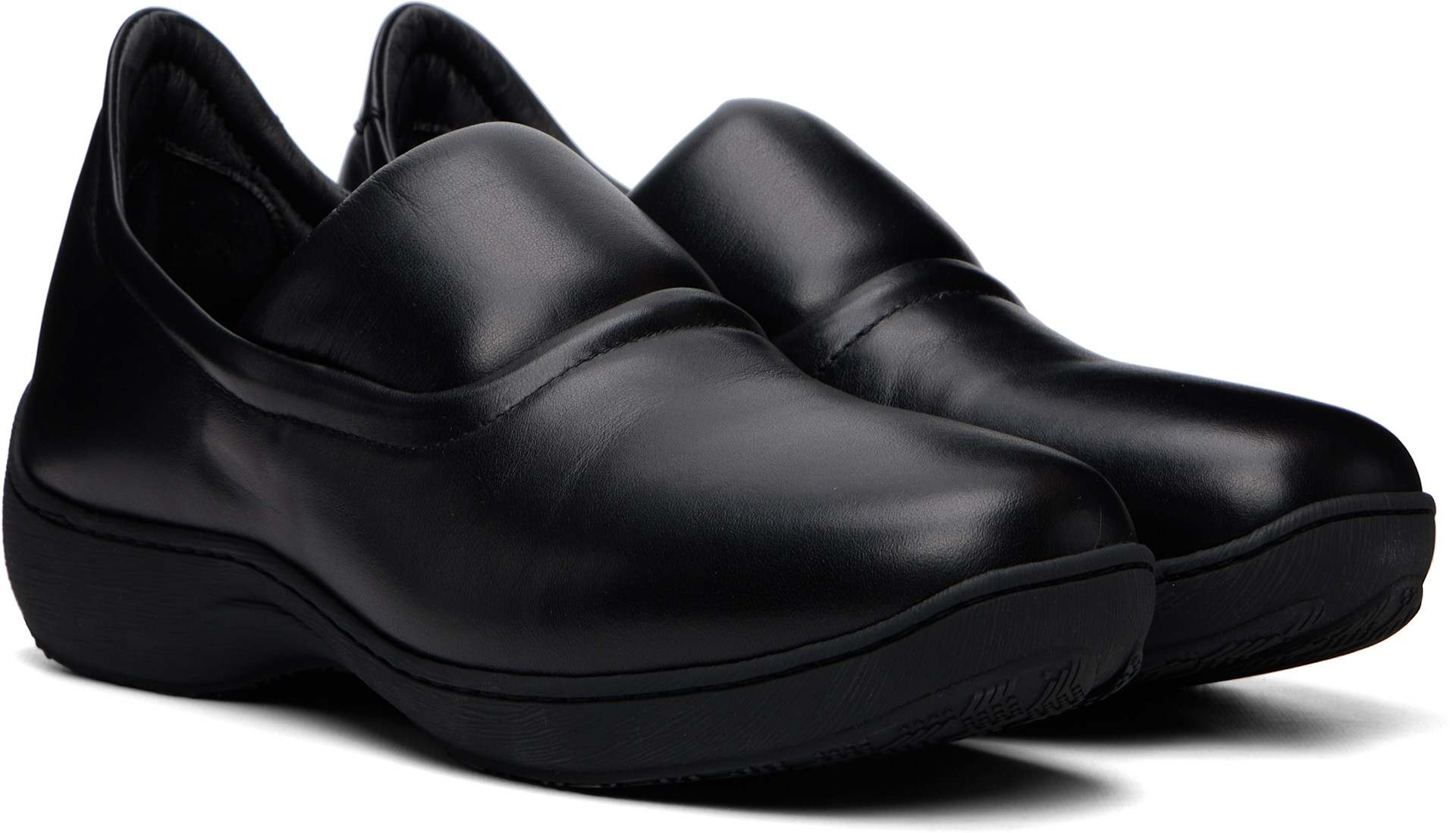 kiko　他の方は購入しないで下さい。 Kiko Kostadinov: ブラック Laan ローファー | SSENSE 日本