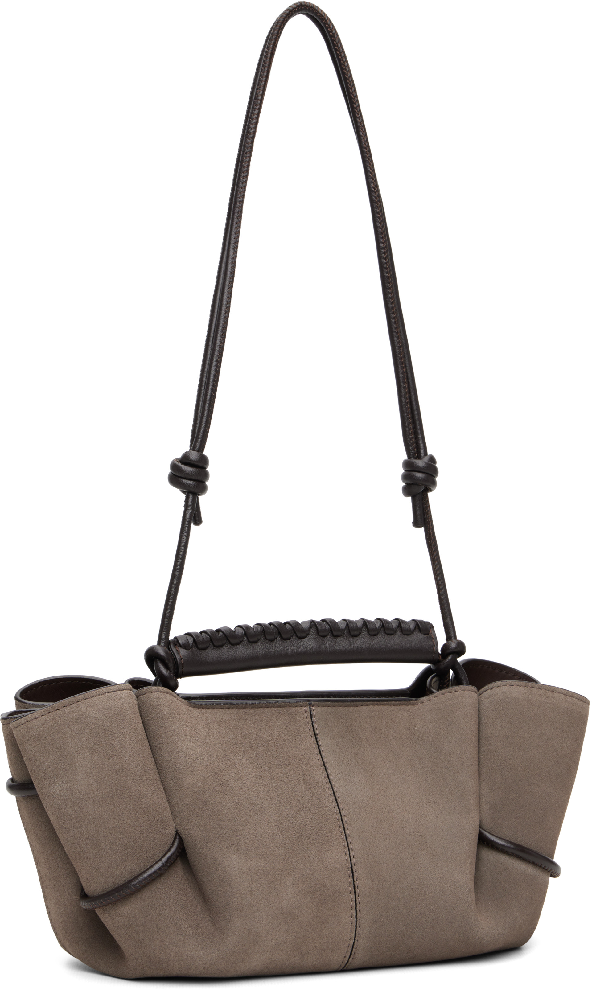 HEREU - Mini sac Arta gris en suède