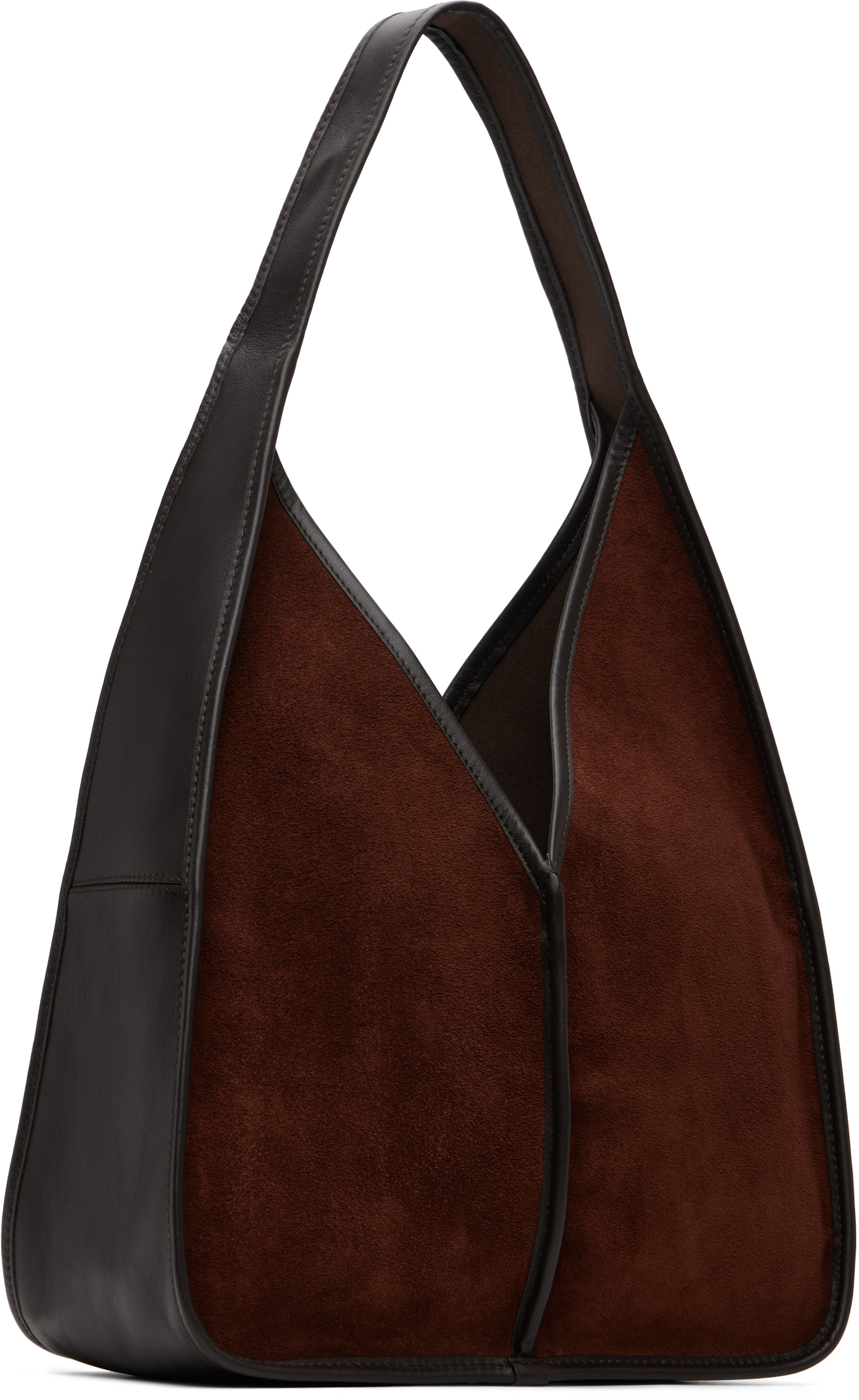 HEREU - Sac Calella brun en suède