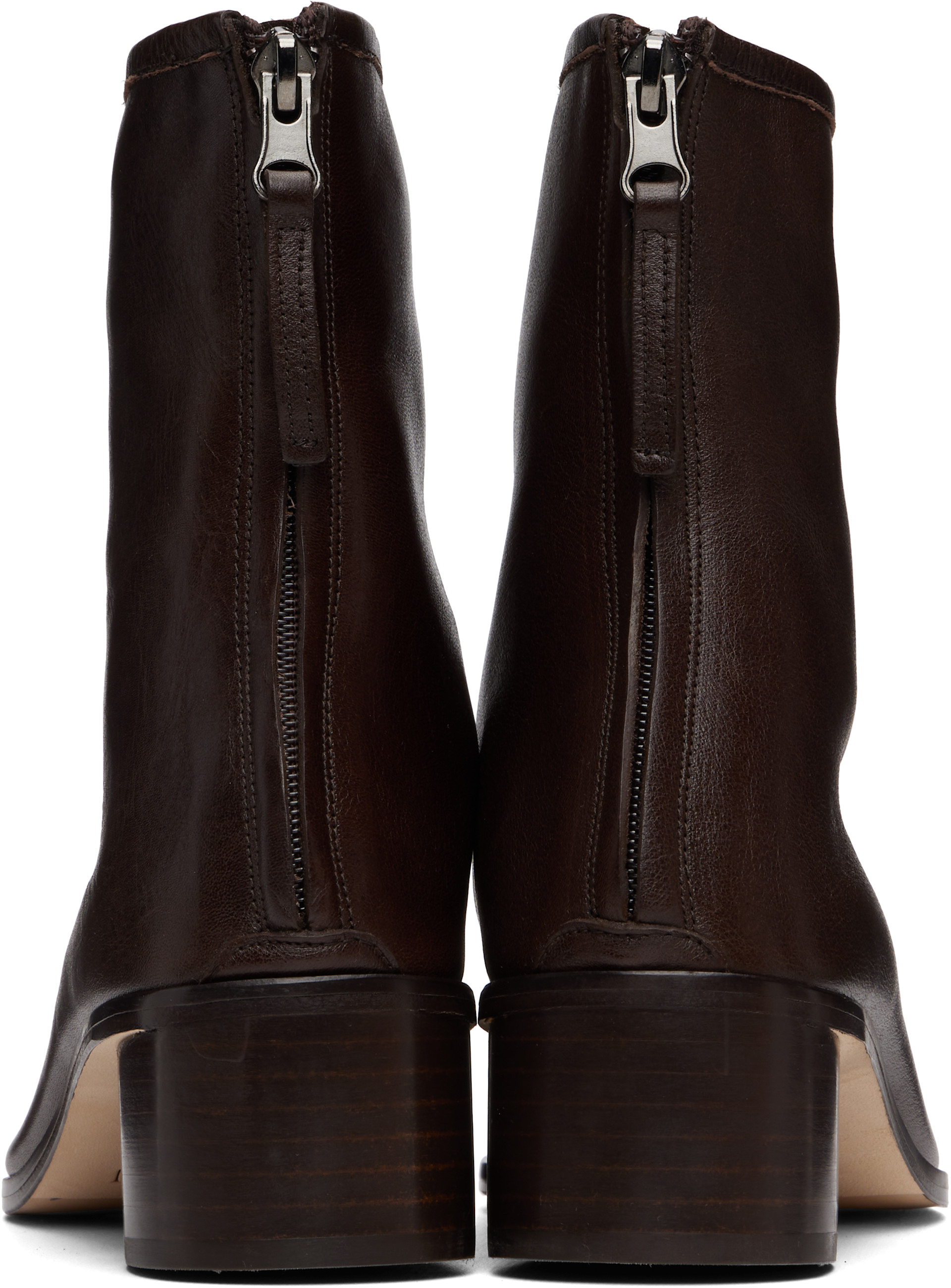 HEREU - Bottes à talon Juliol brunes