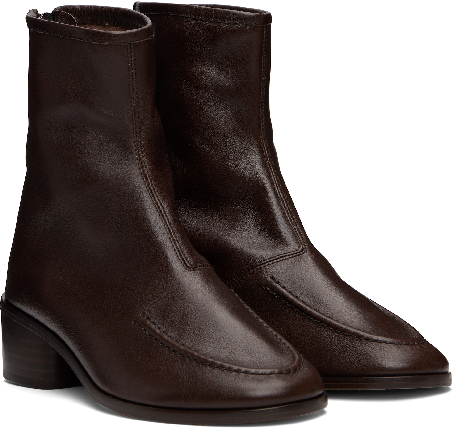 HEREU - Bottes à talon Juliol brunes