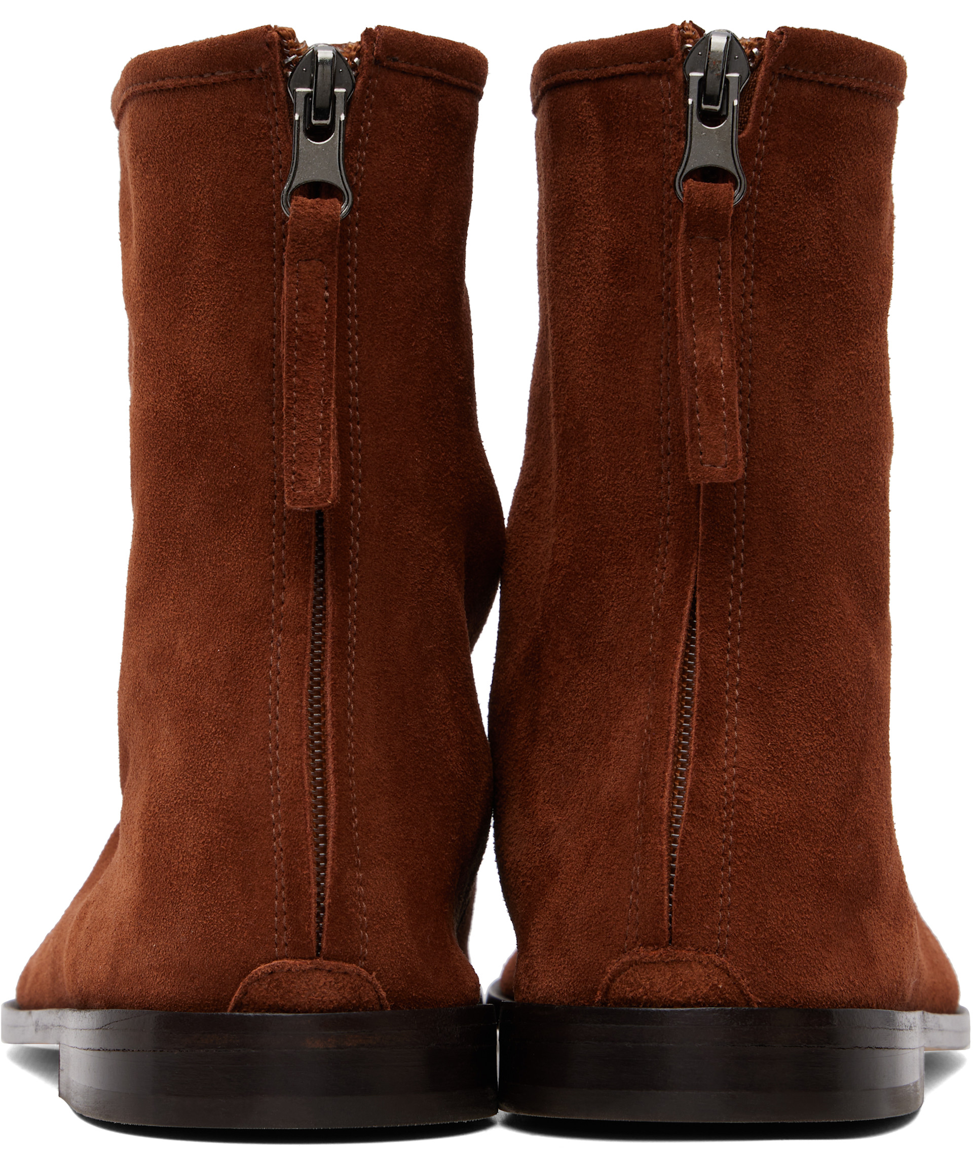 HEREU - Bottes Juliol brunes en suède