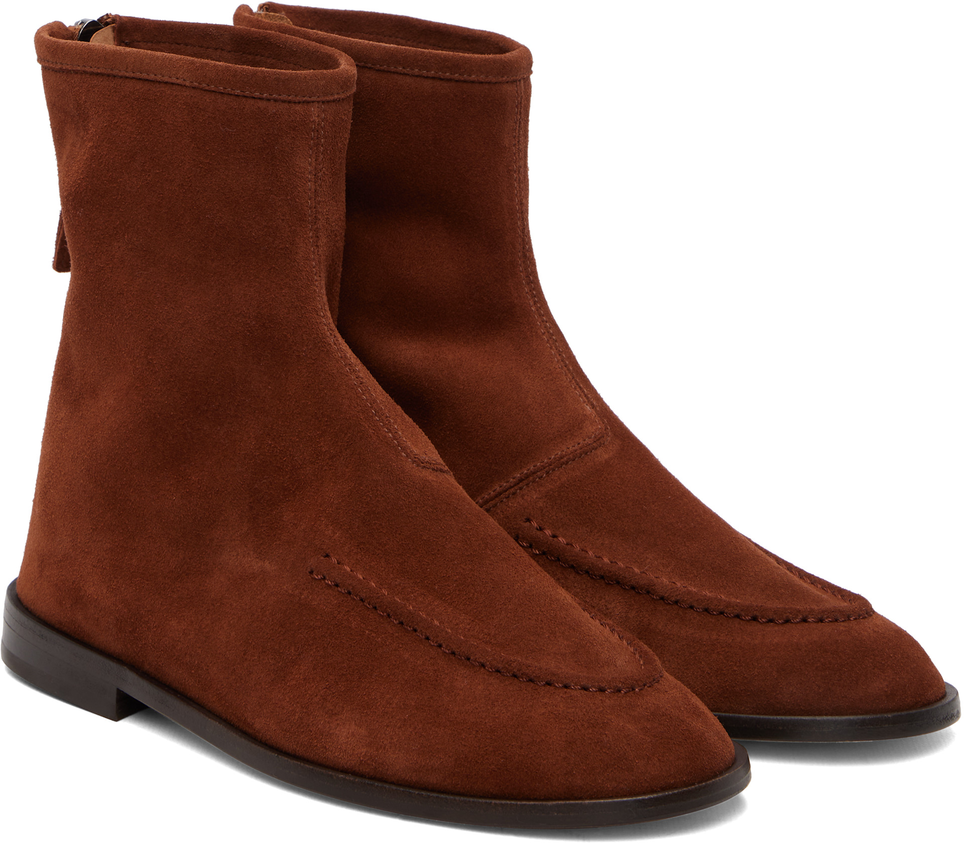 HEREU - Bottes Juliol brunes en suède