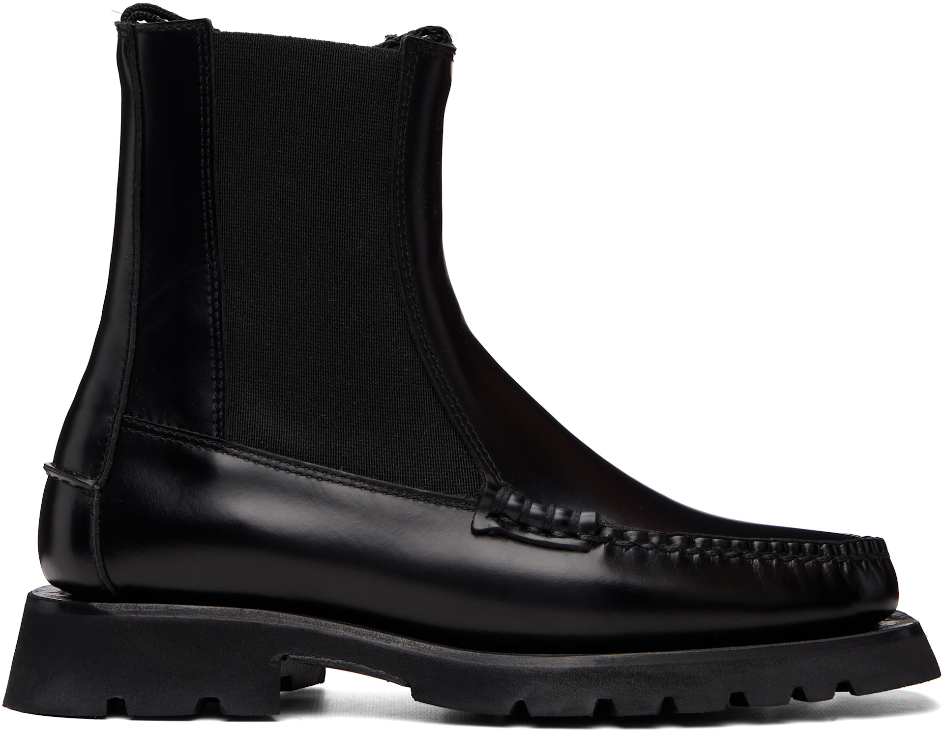 HEREU - Bottes chelsea Alda noires