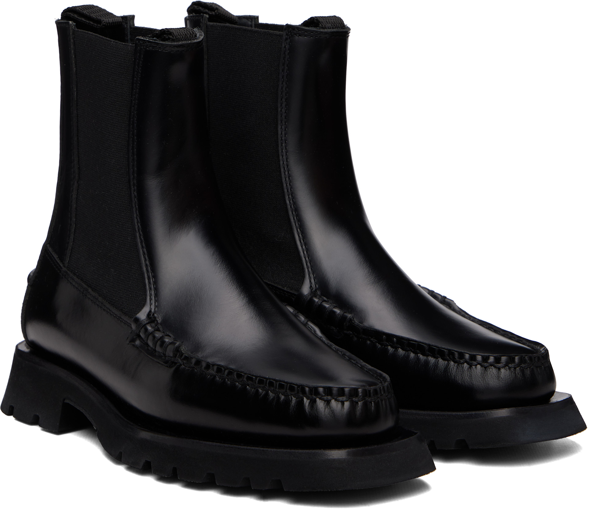 HEREU - Bottes chelsea Alda noires