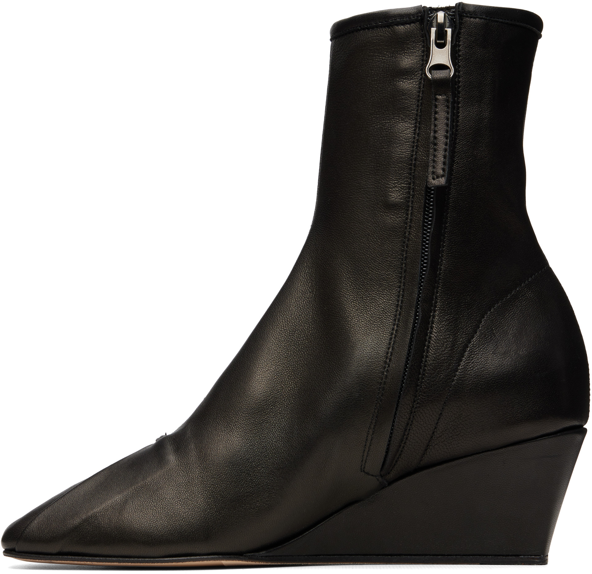 HEREU - Bottines à talon compensé Resso noires