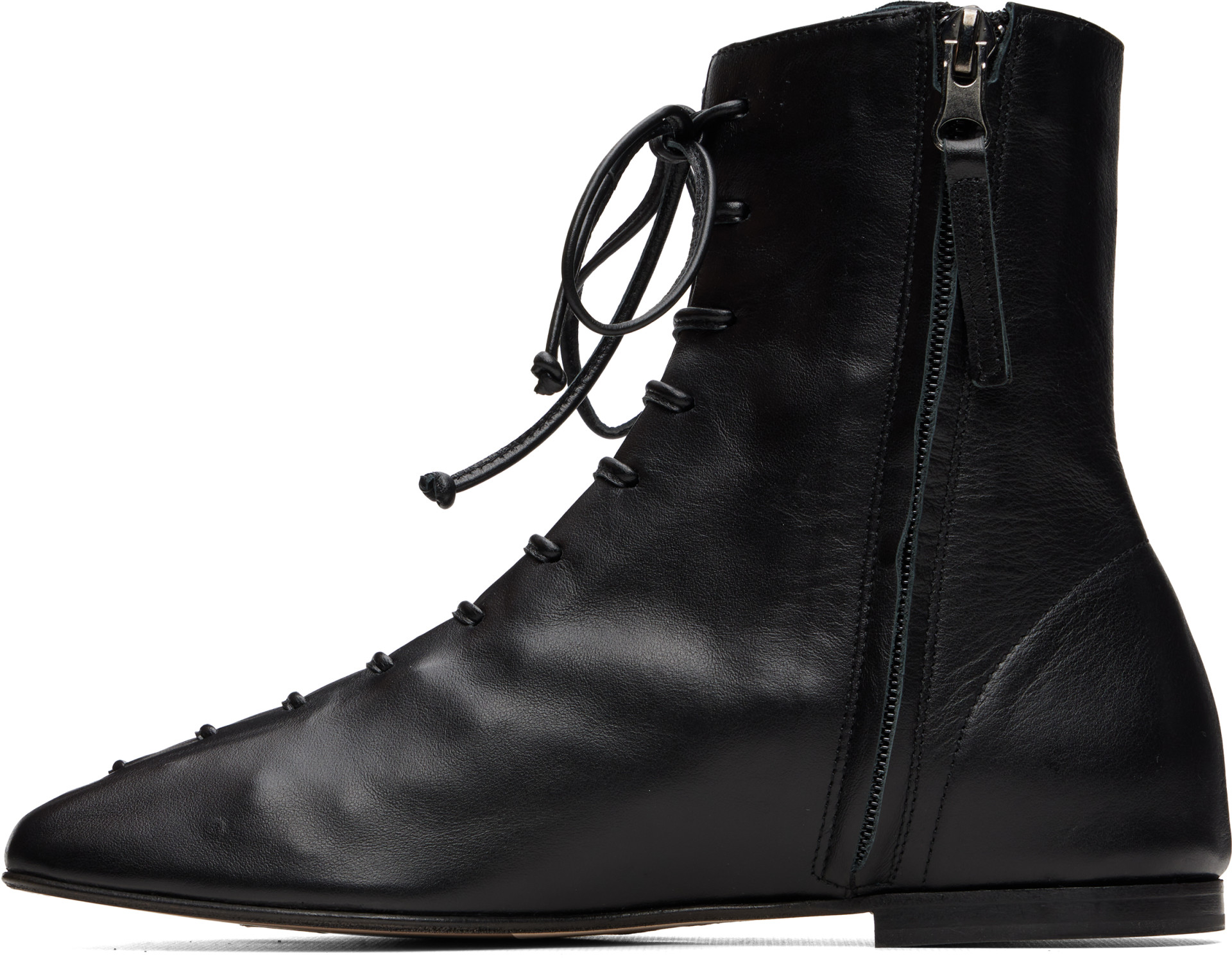 HEREU - Black Plegada Boots