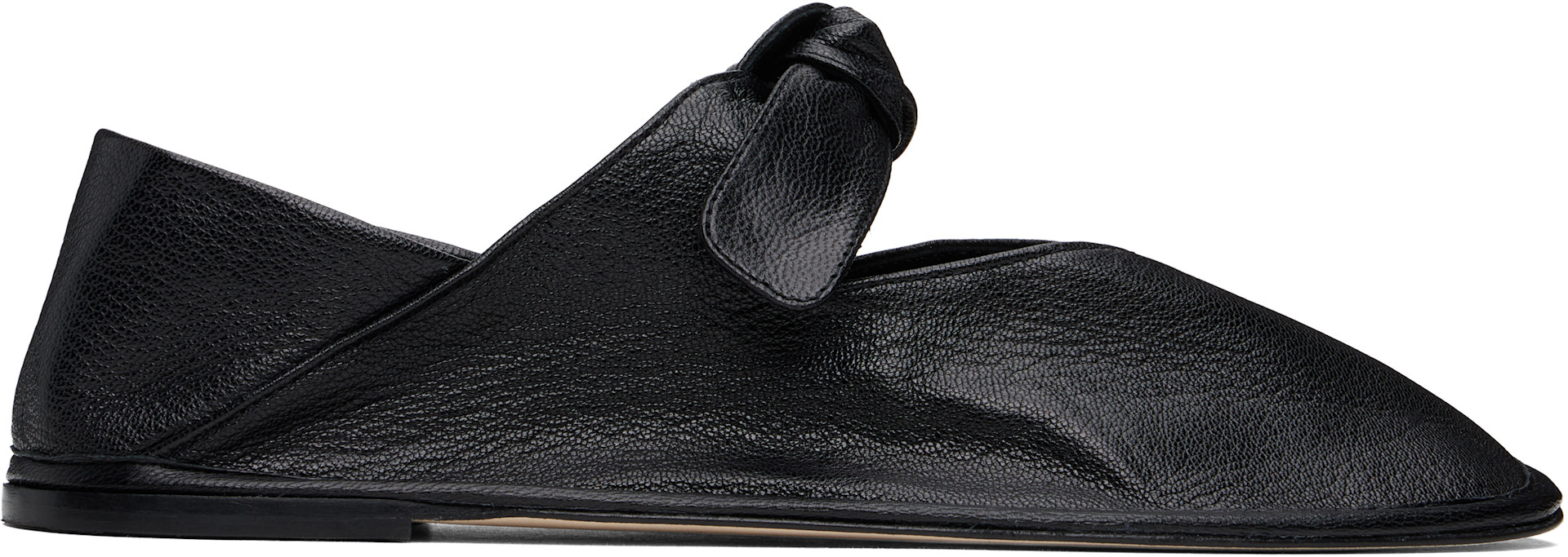 HEREU - Ballerines lustrées Llasada noires