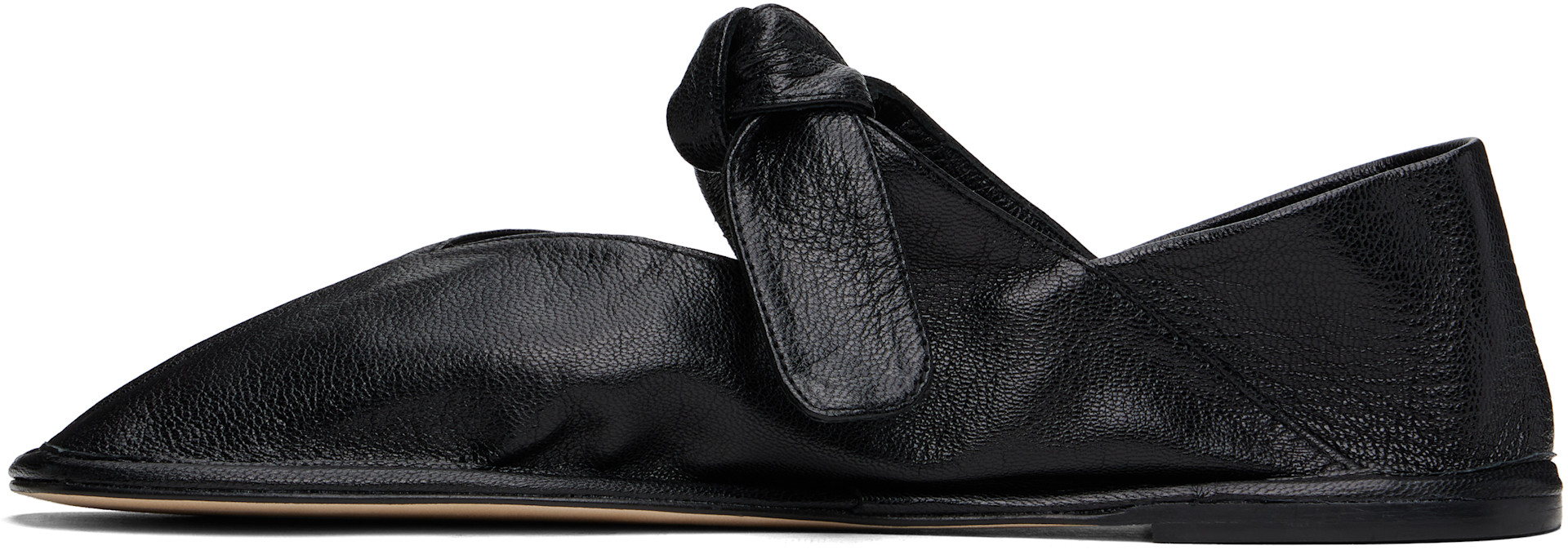 HEREU - Ballerines lustrées Llasada noires