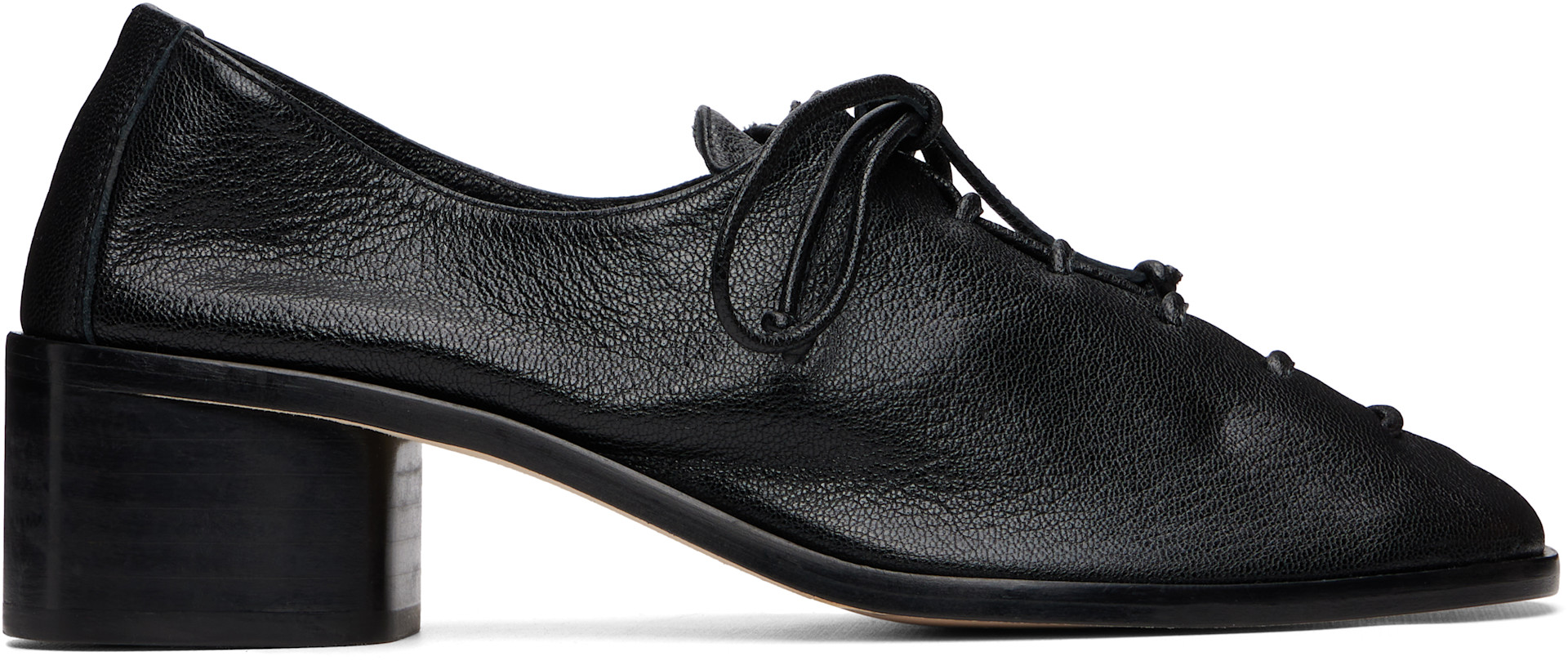 HEREU - Chaussures à talon Plegada noires