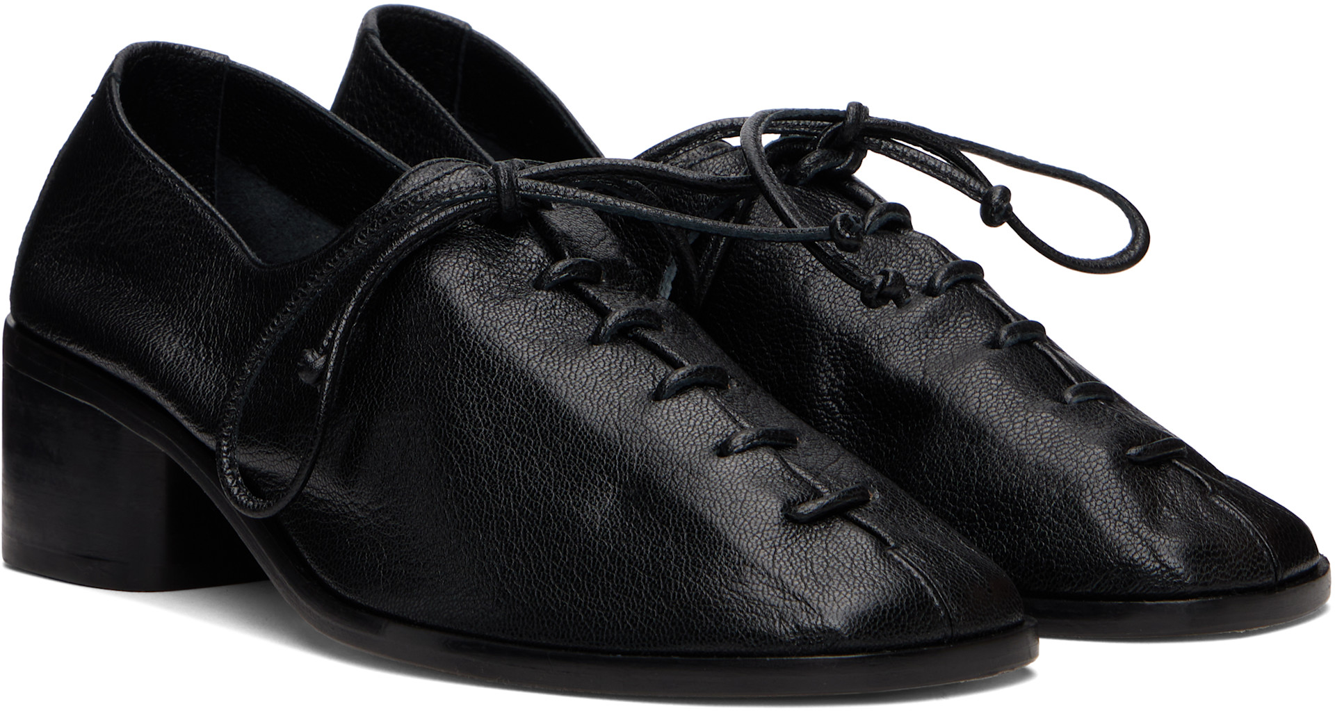 HEREU - Chaussures à talon Plegada noires