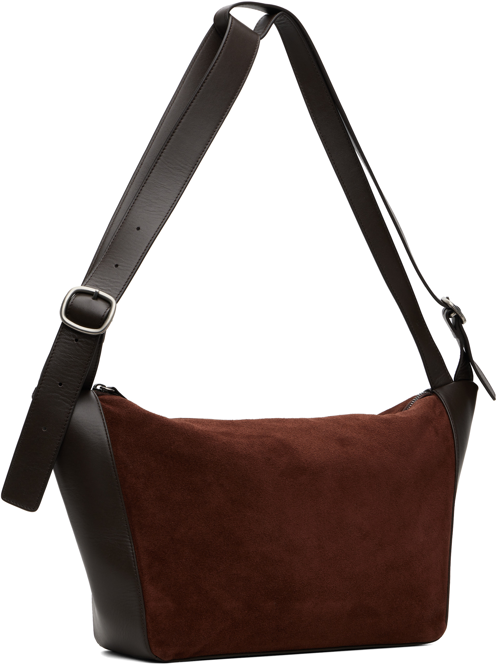 HEREU - Brown Vincle Suede Bag