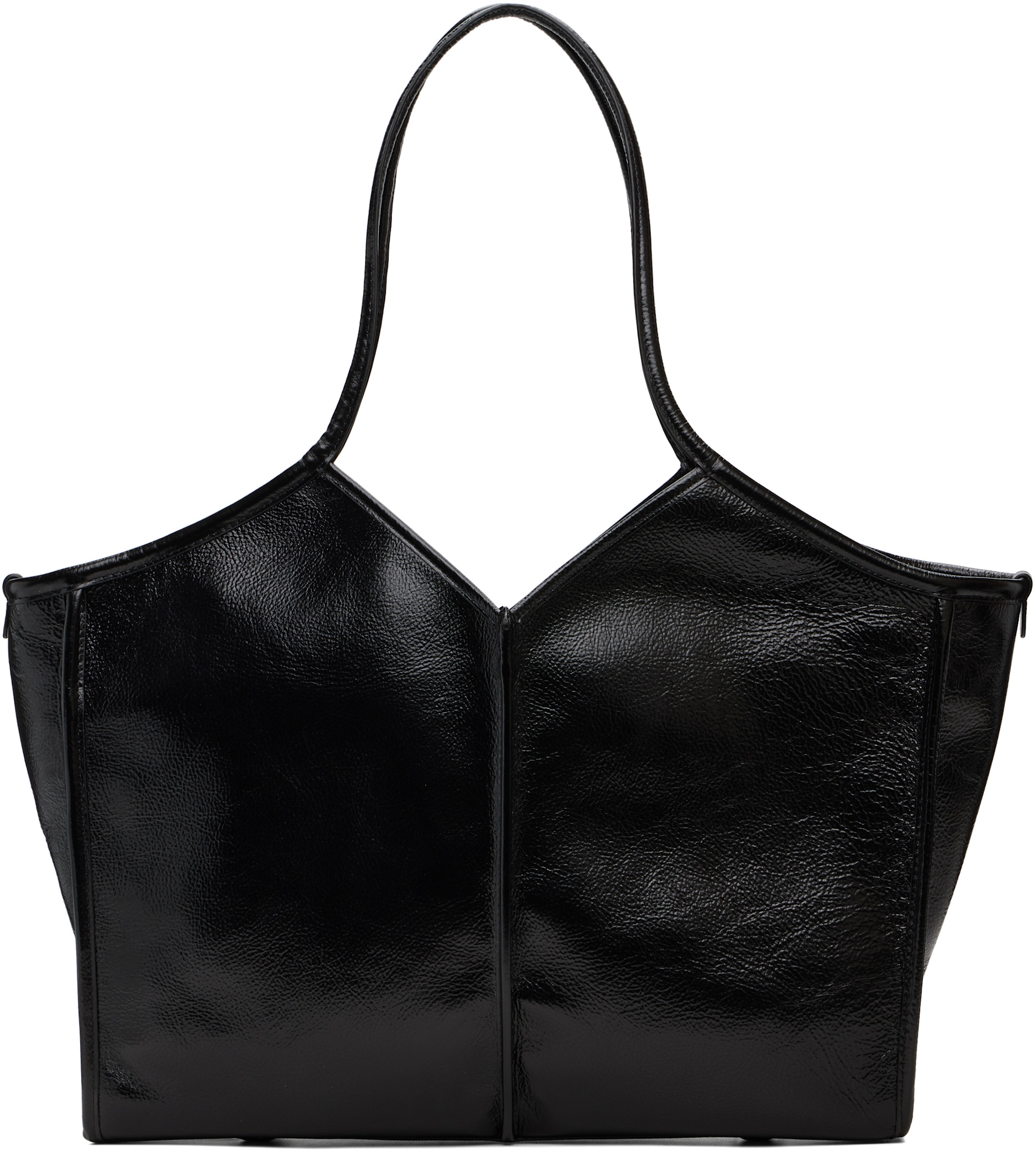 HEREU - Black Calella Squared Tote