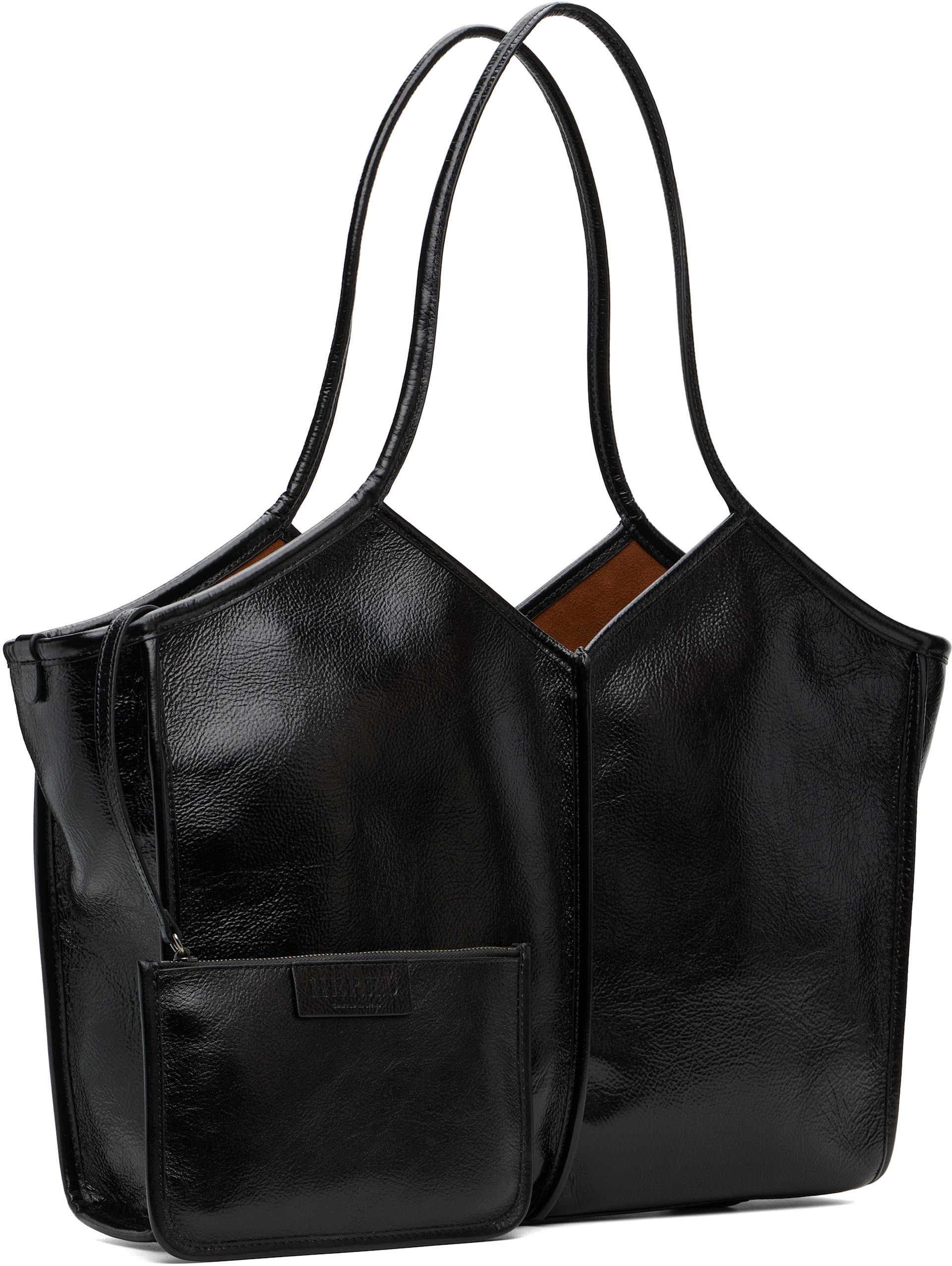 HEREU - Black Calella Squared Tote