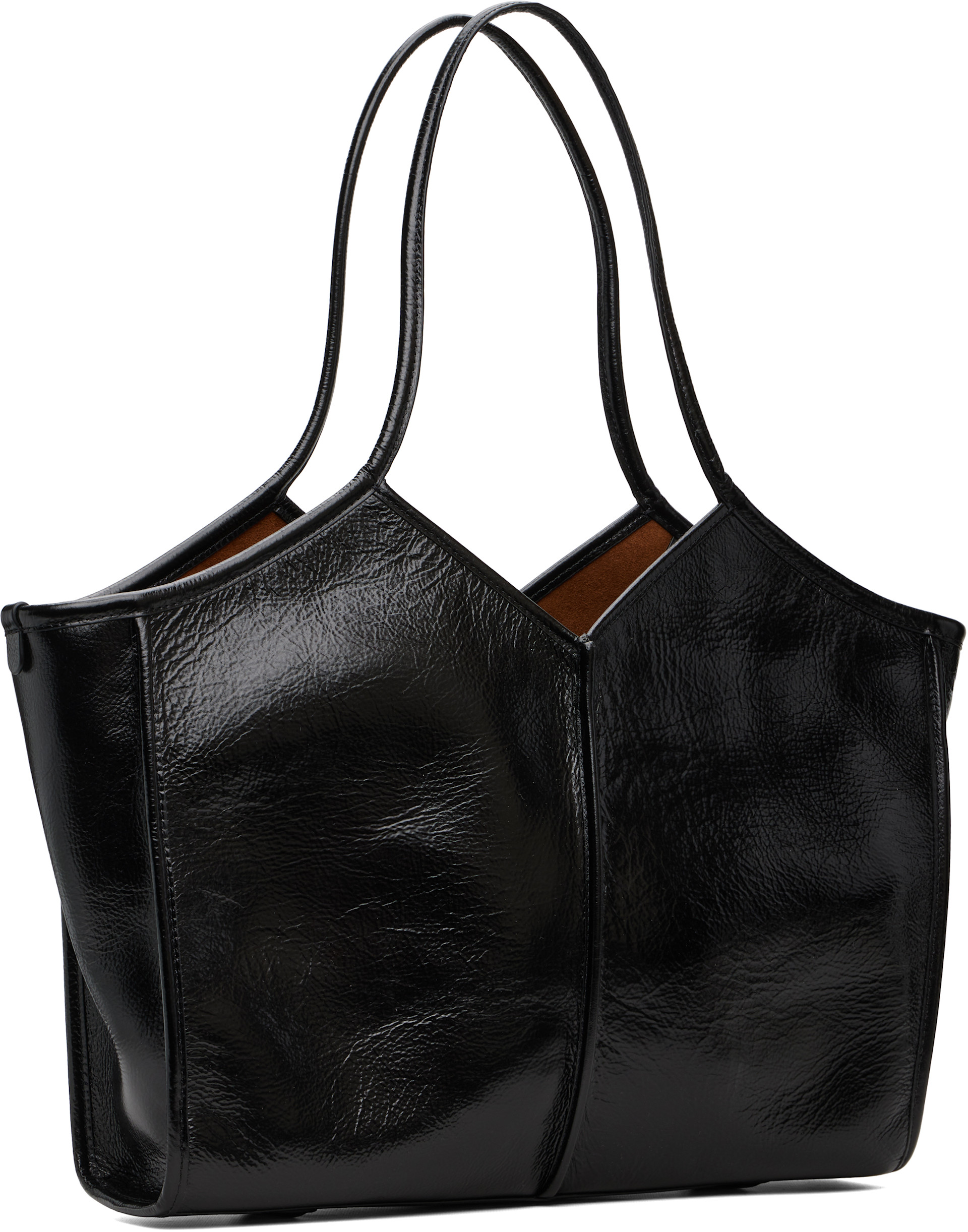HEREU - Black Calella Squared Tote