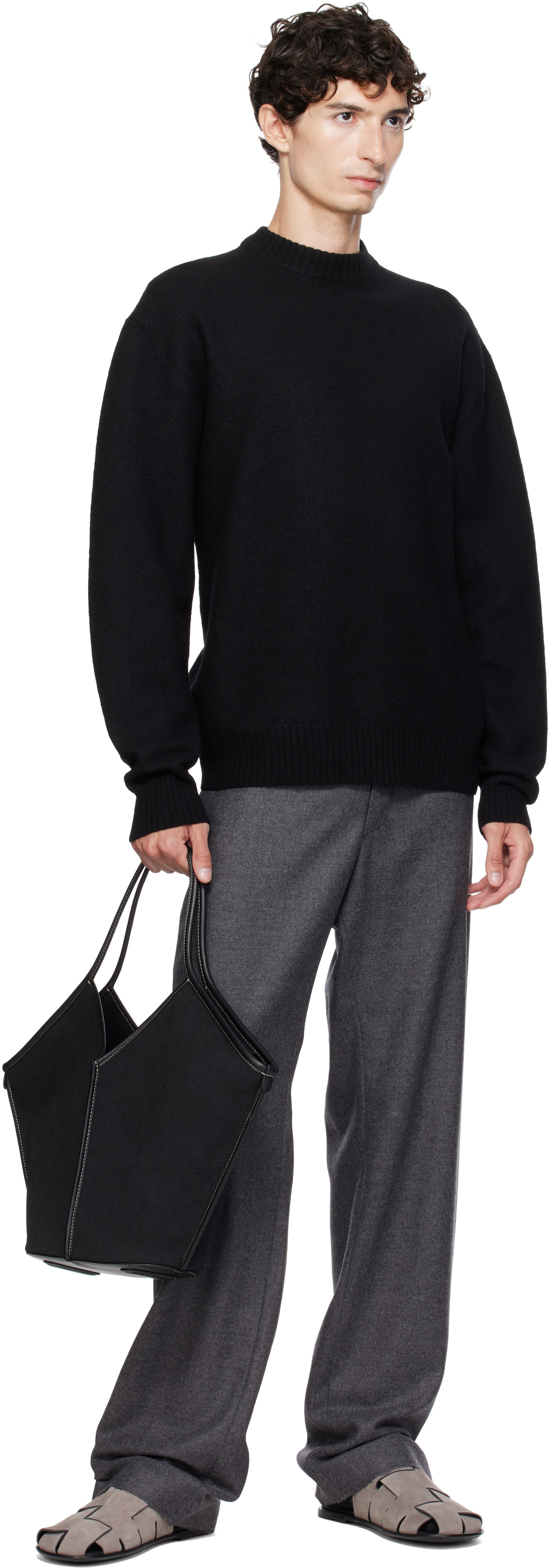 HEREU - Black Calella Tote