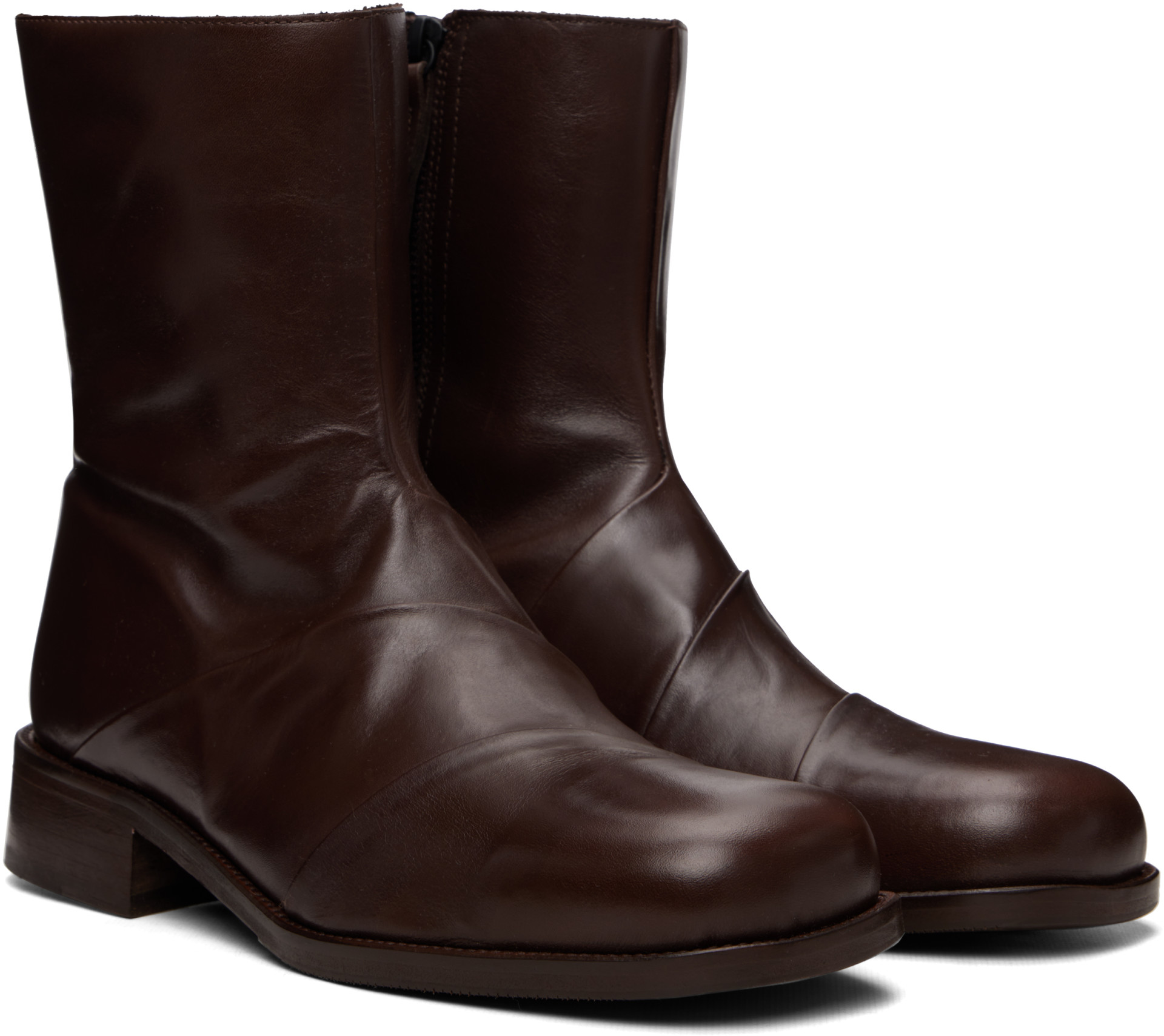 HEREU - Brown Sendre Boots