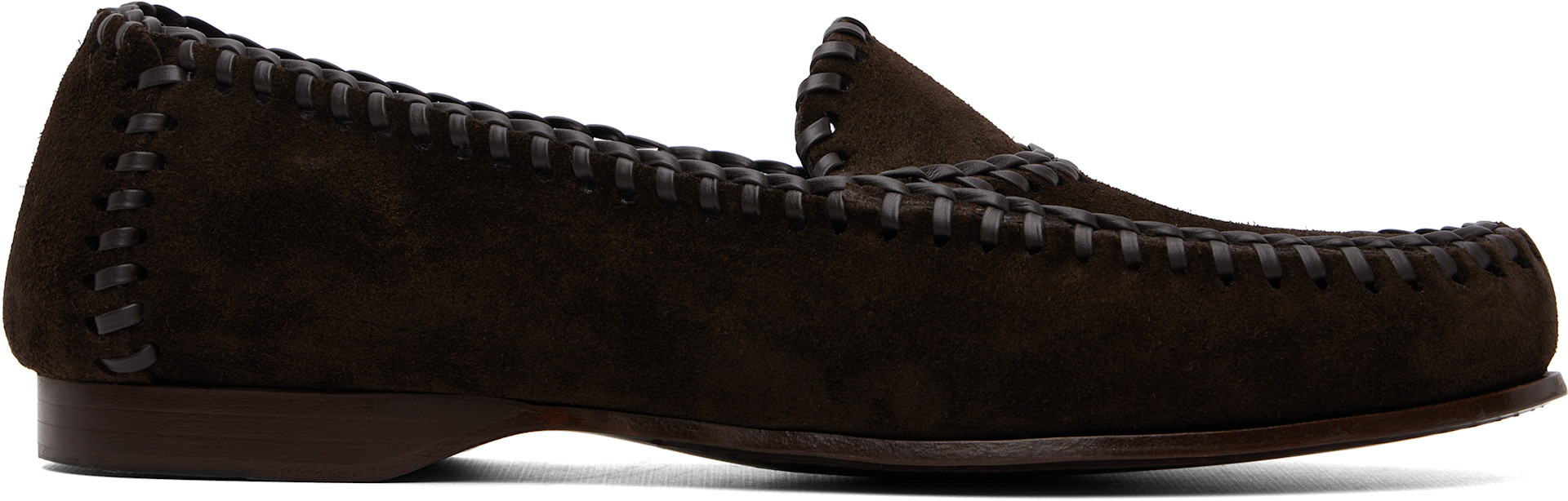 HEREU - Brown Sastre Suede Loafers