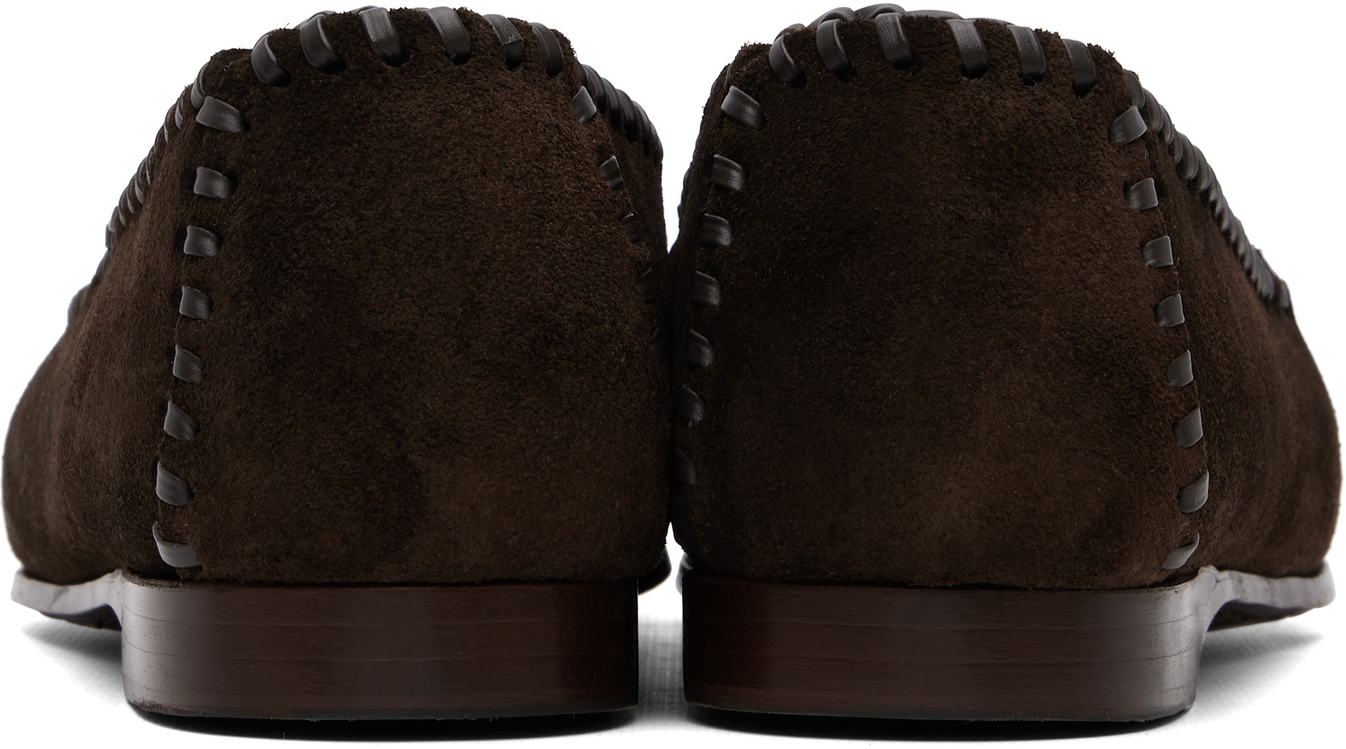 HEREU - Brown Sastre Suede Loafers
